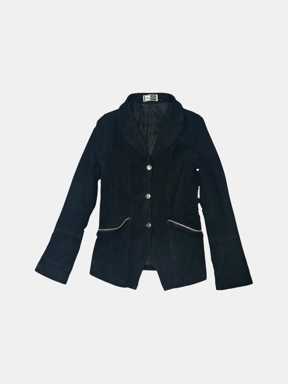 Zip-Pocket Tailored Jacket