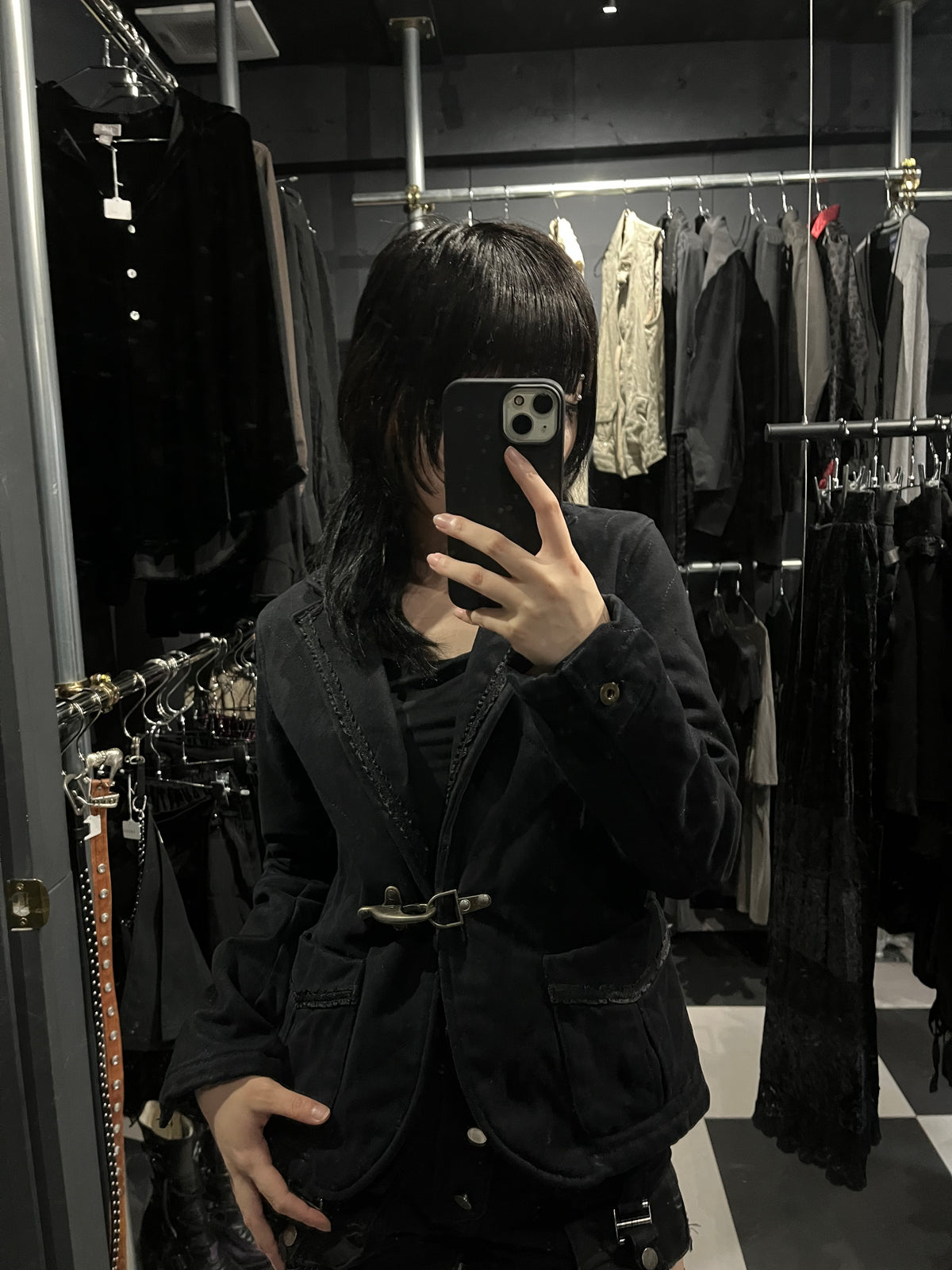 H.Jelly Lace-Trim Jacket