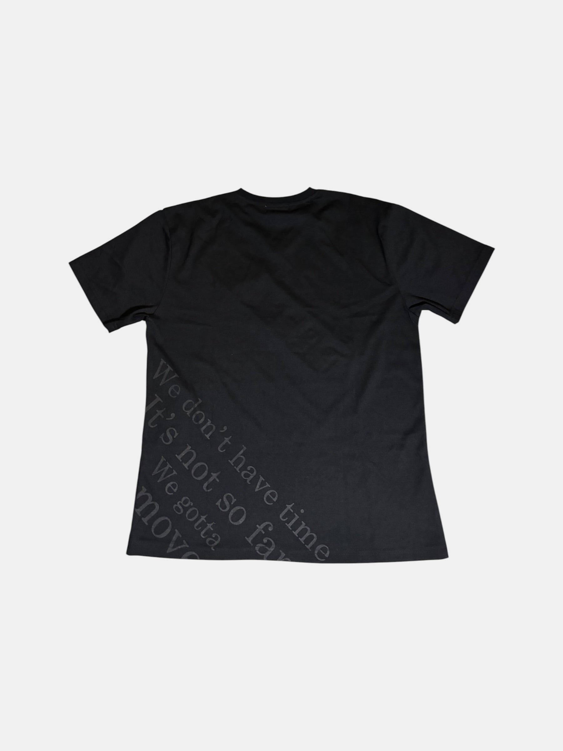 Growth by in the attic Lettering V-Neck T-Shirt