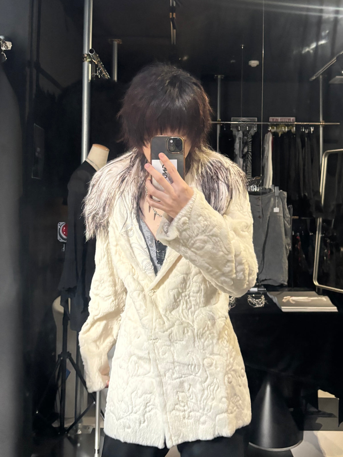 Fur-Collar Jacket