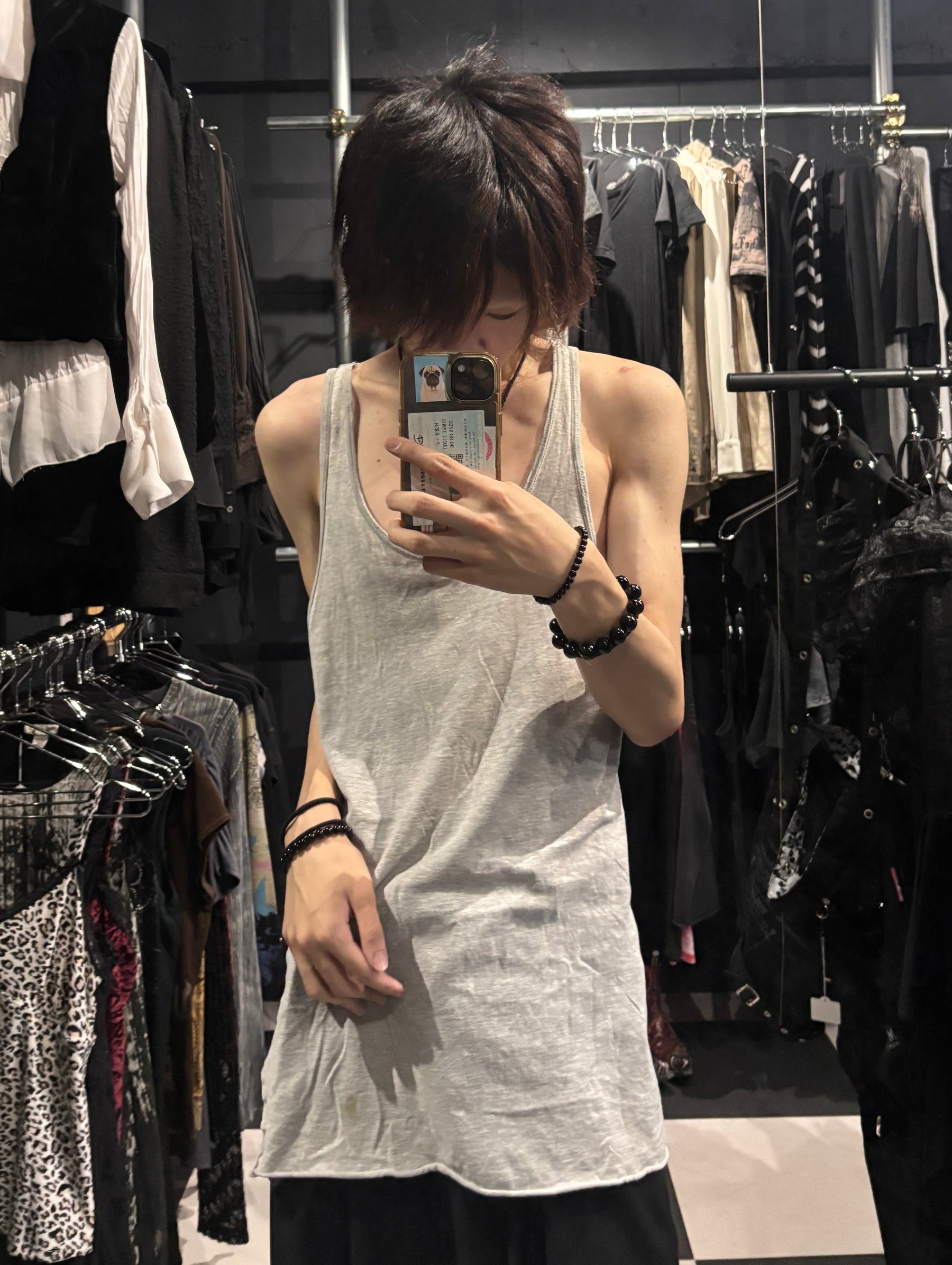 Surreal Horse Graphic Tank Top