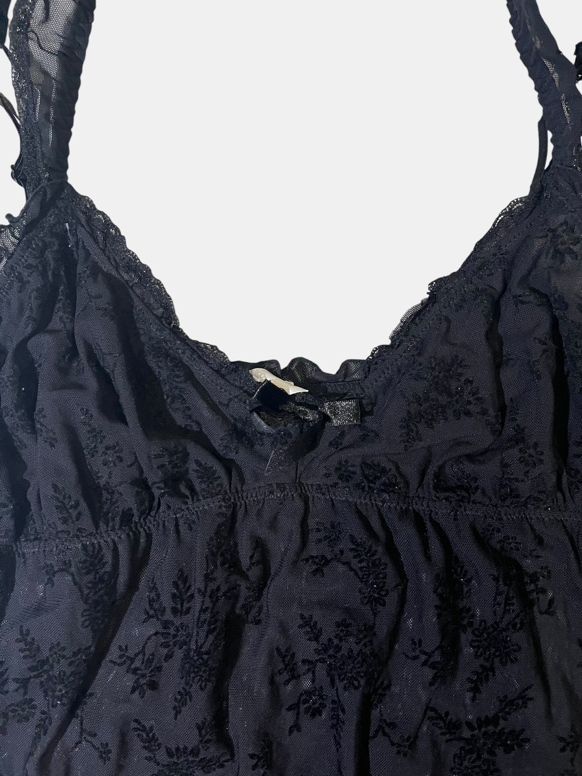 Gothic Sheer Babydoll Camisole