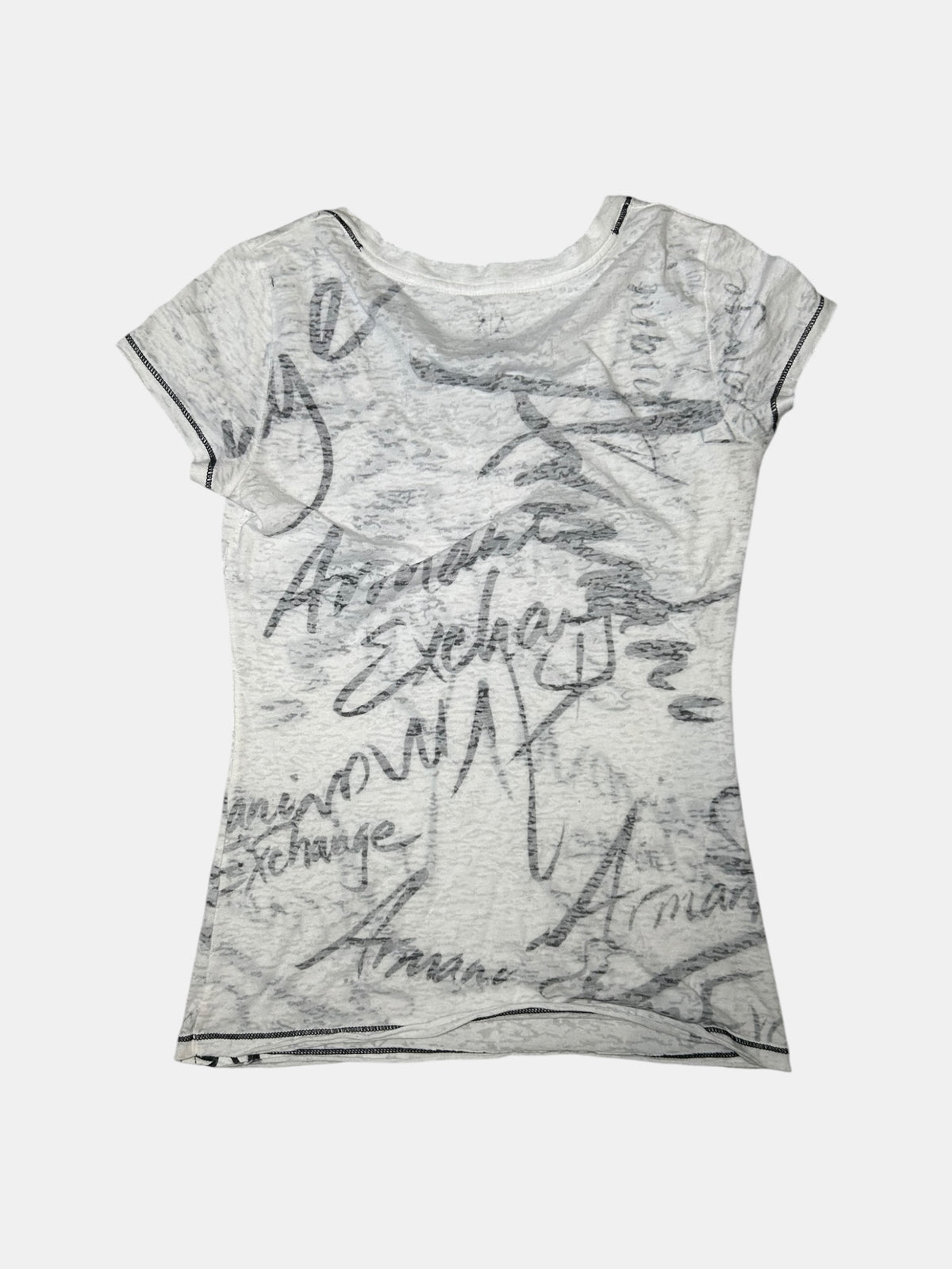 Allover Script T-Shirt