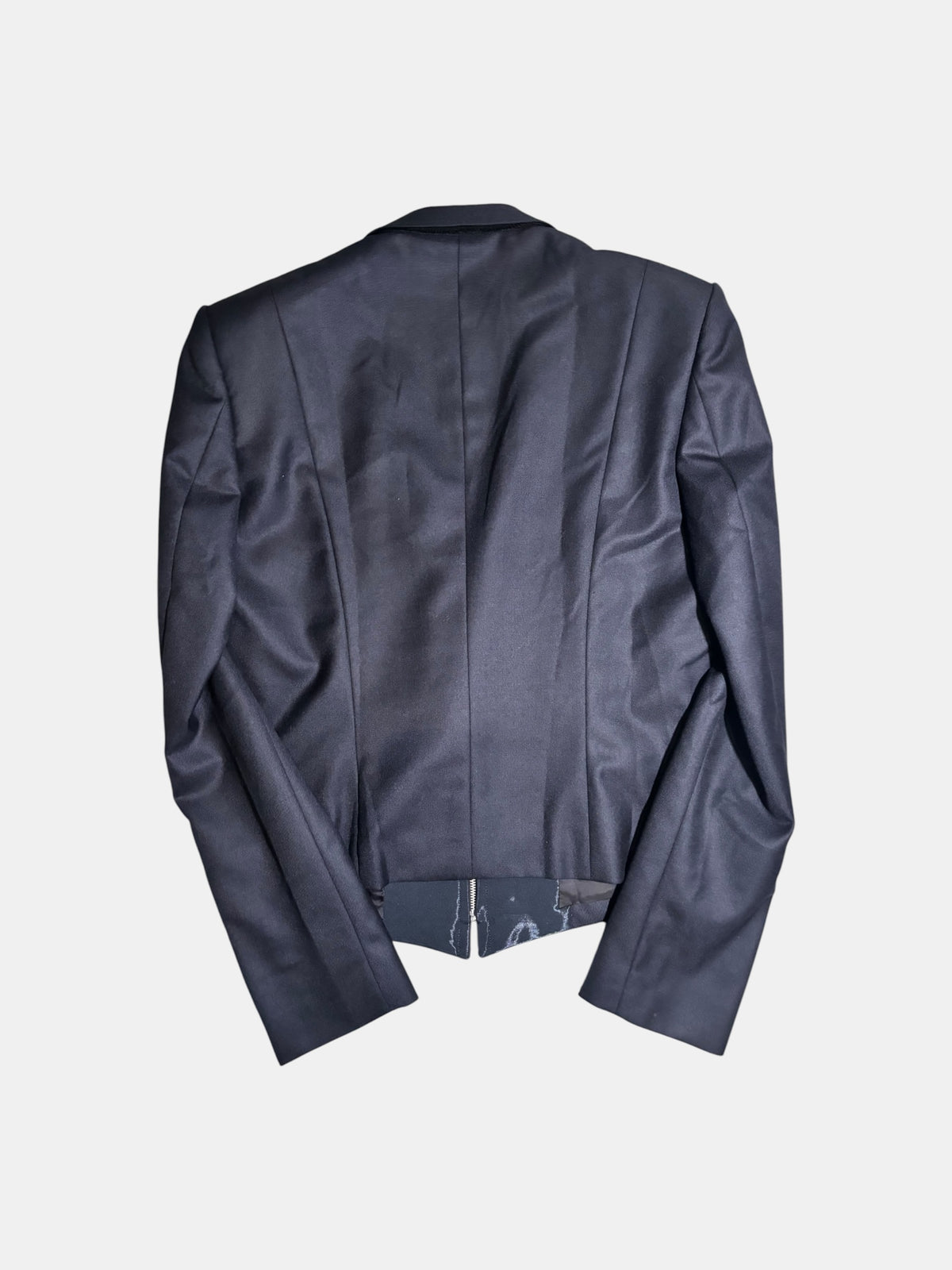Zip-Front Tailored Jacket