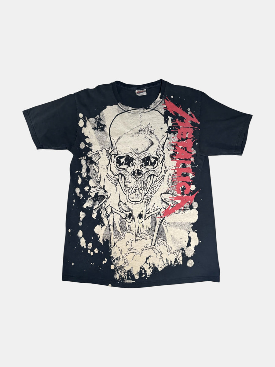 Metallica Skull Print Tee