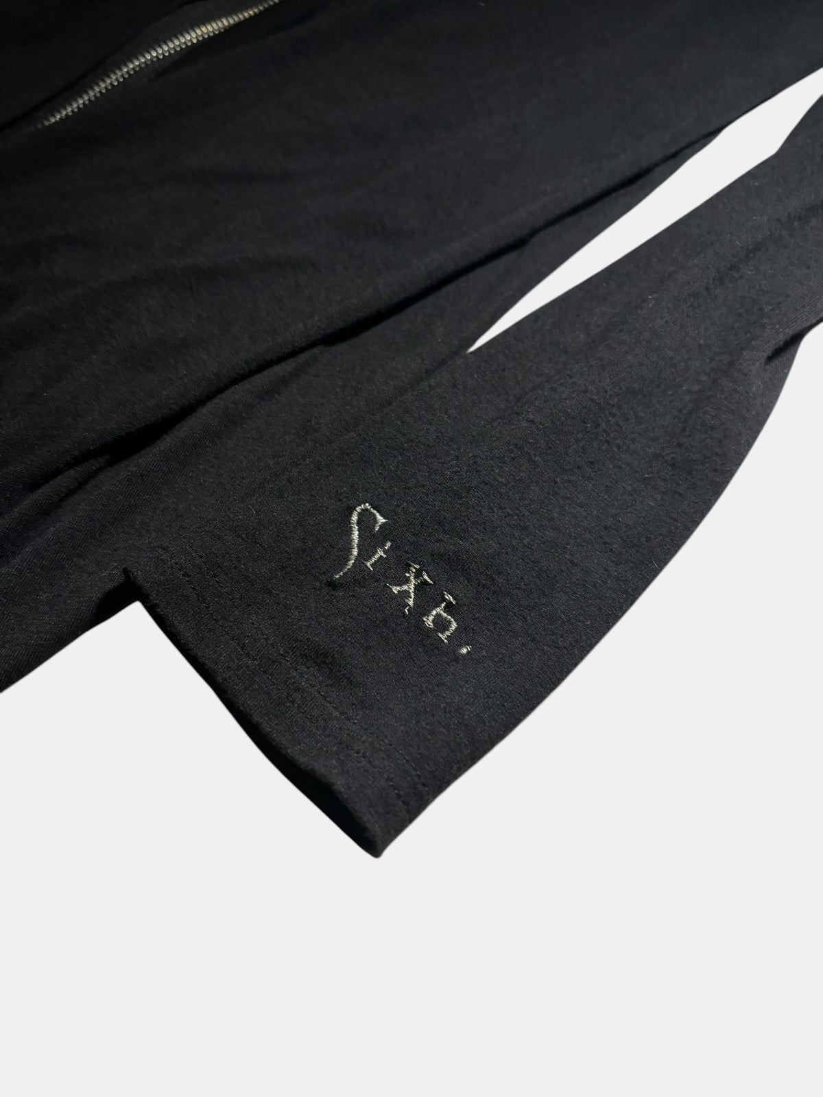 Draped Zip Cardigan
