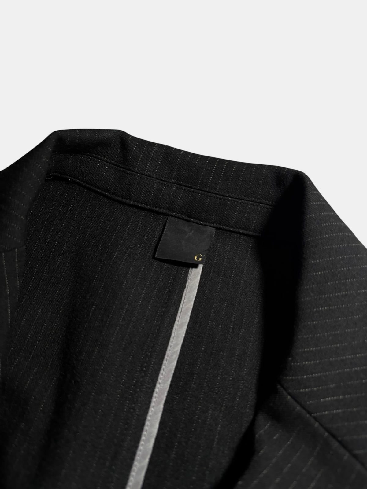 Pinstripe Long Jacket
