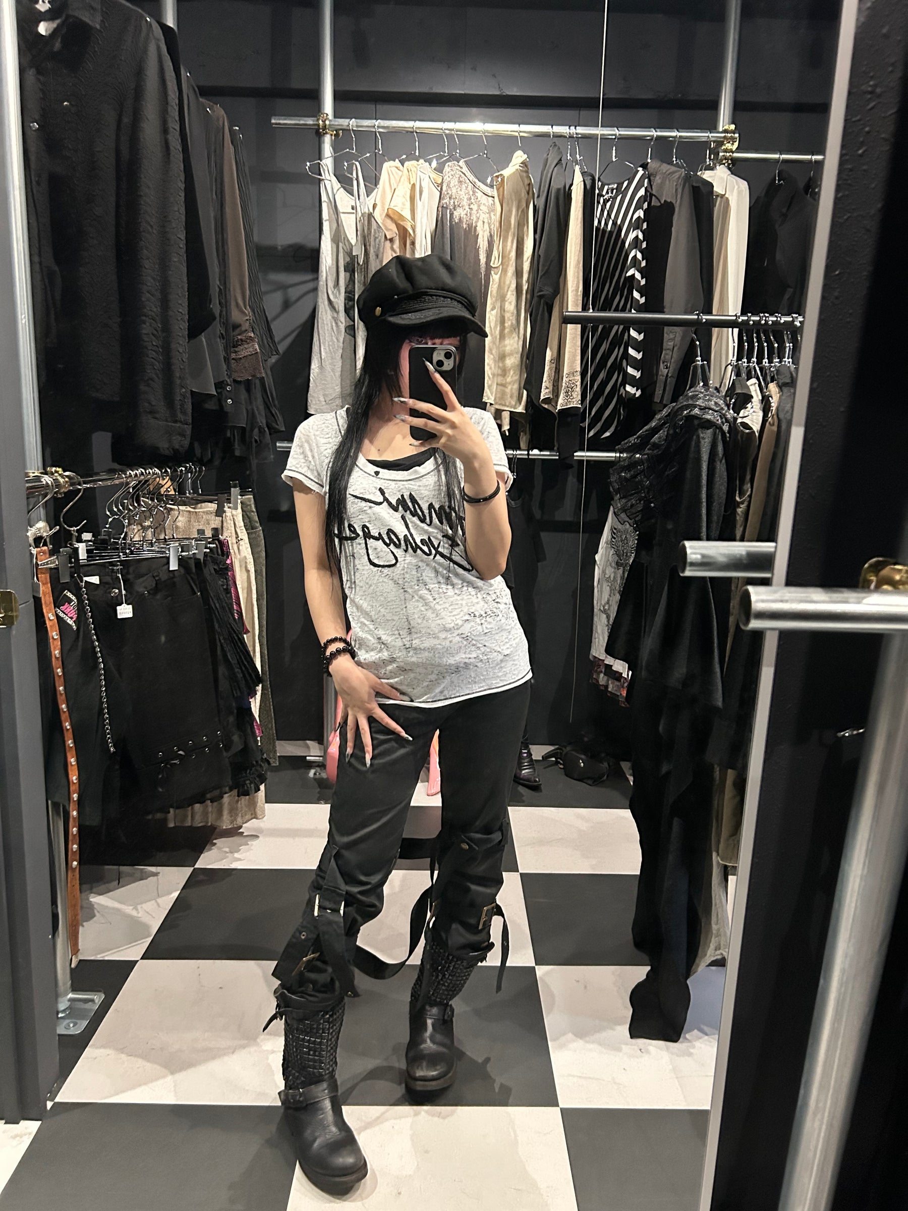 Allover Script T-Shirt
