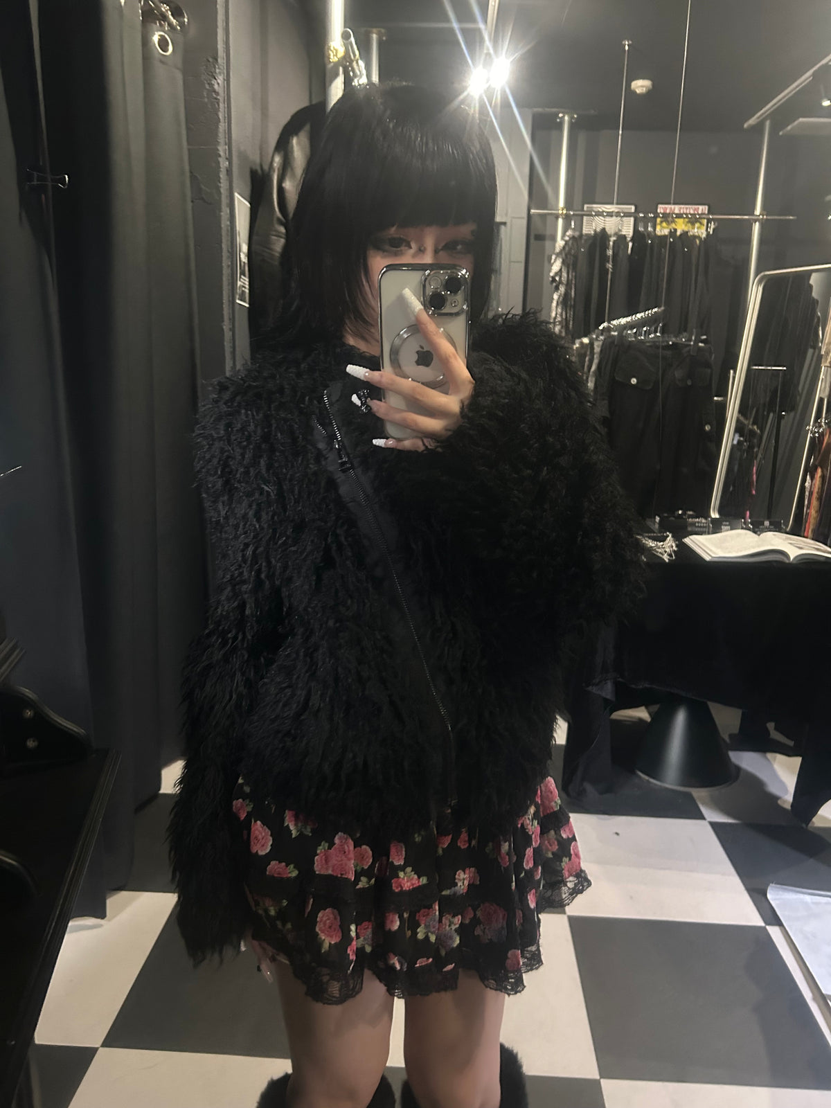 Shaggy Fur Jacket