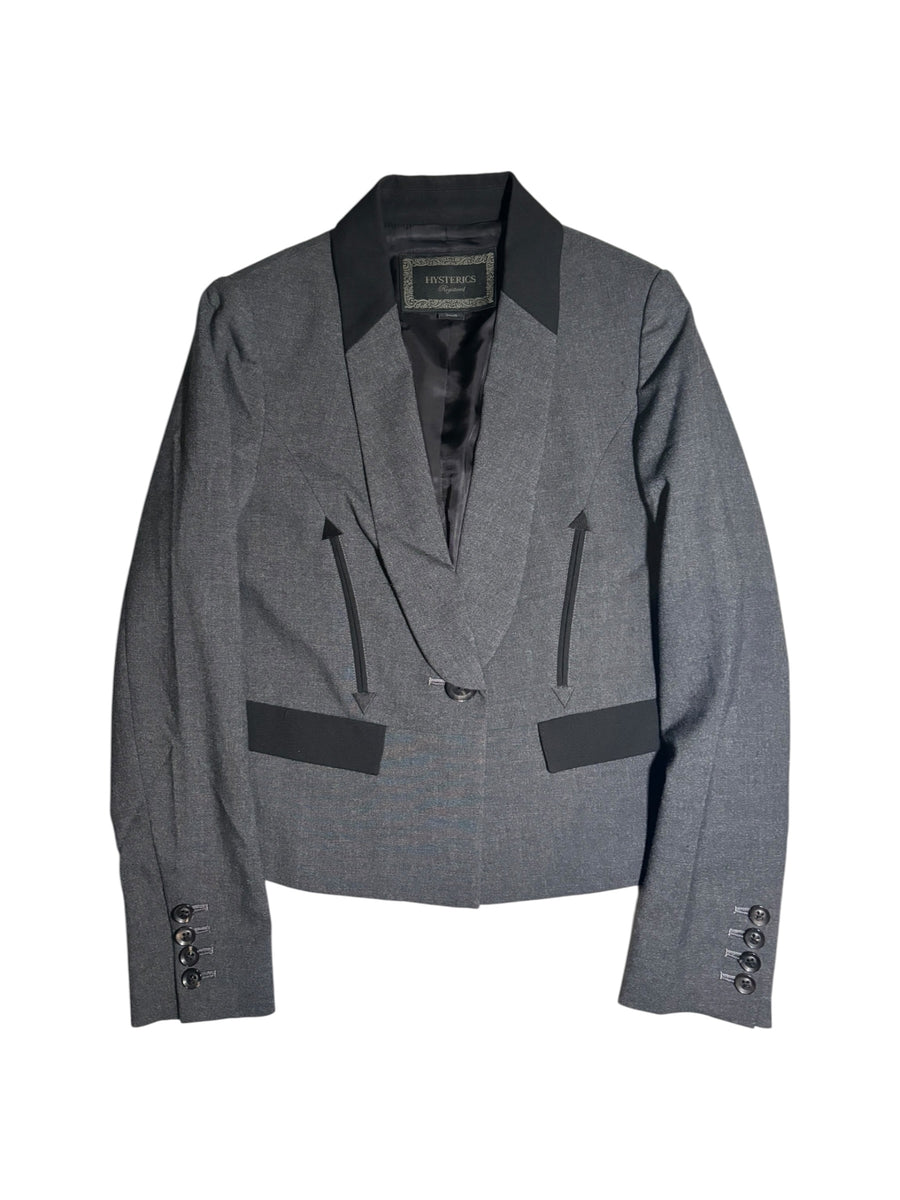 Hysterics Contrast-Trim Tailored Jacket