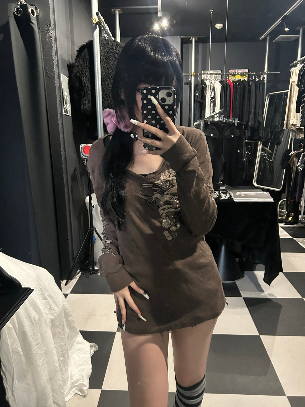 Eagle Graphic Long Sleeve Tee
