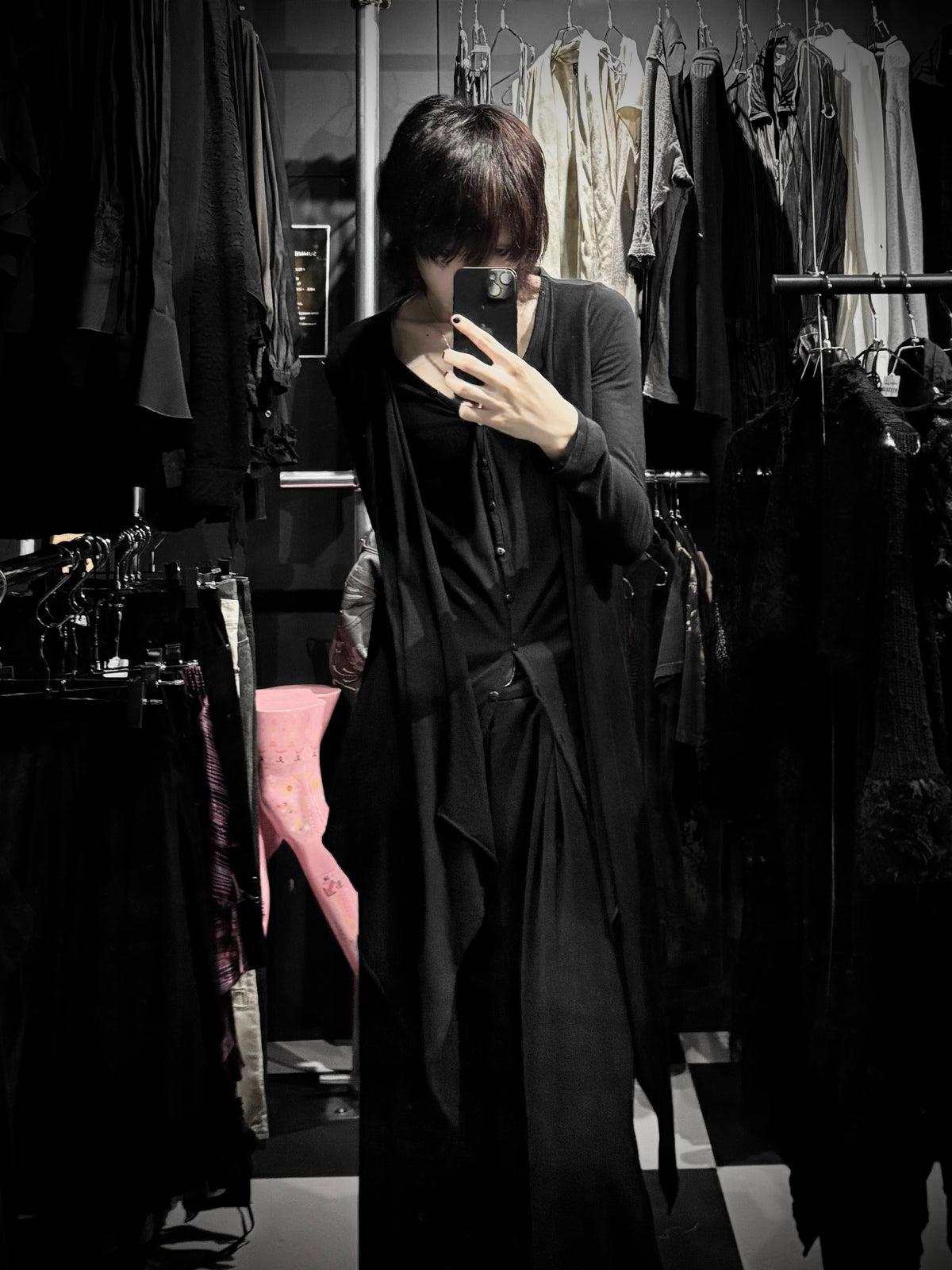 goa Draped Asymmetric Cardigan