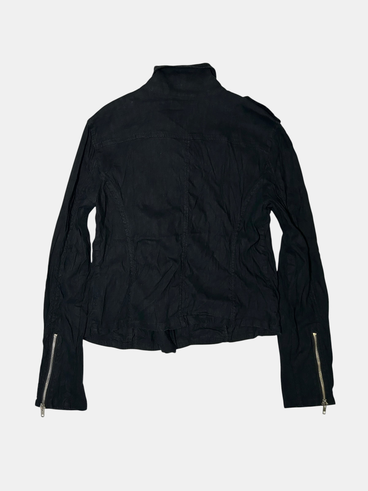 Diagonal-Zip Jacket