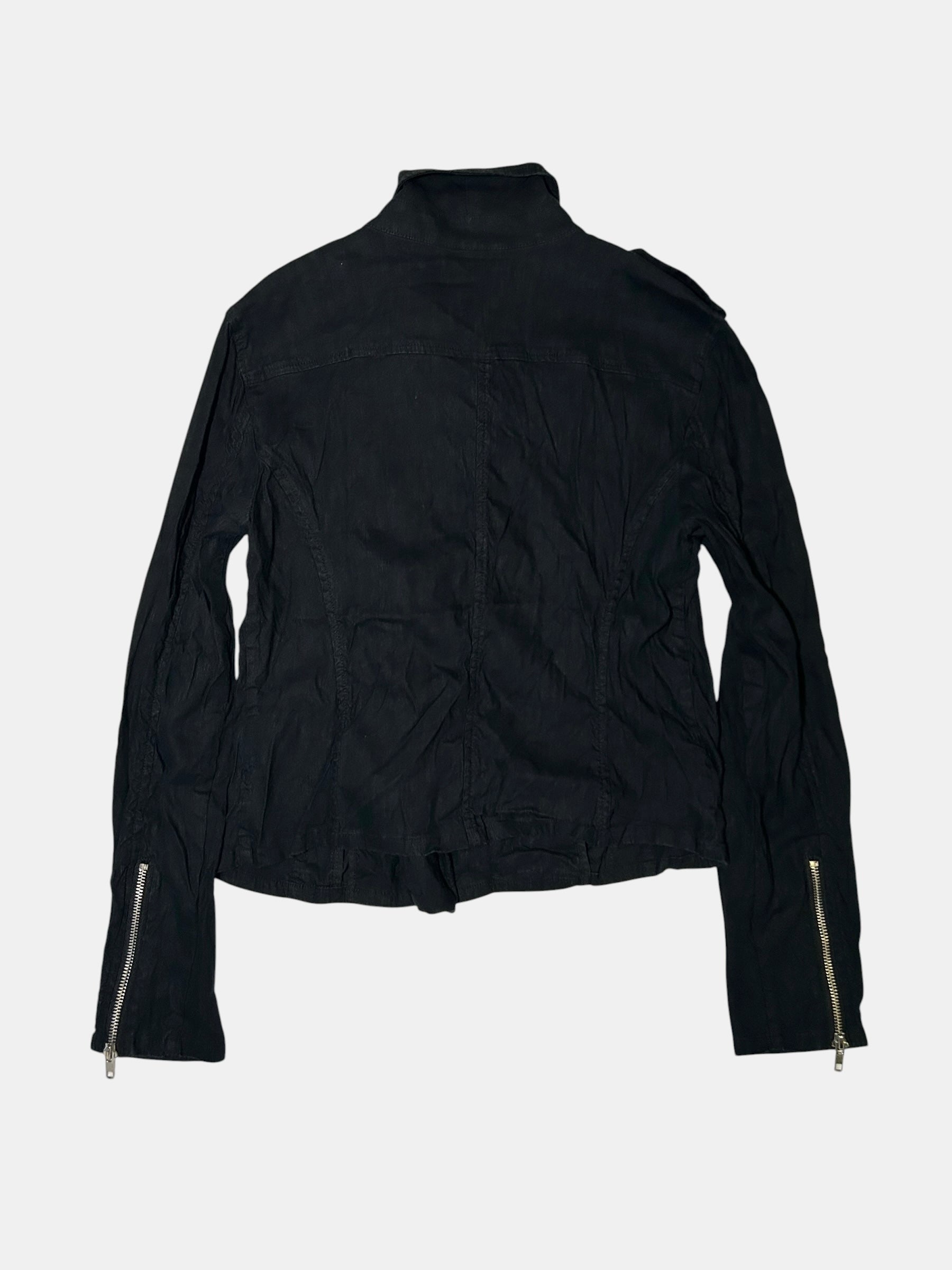 Diagonal-Zip Jacket
