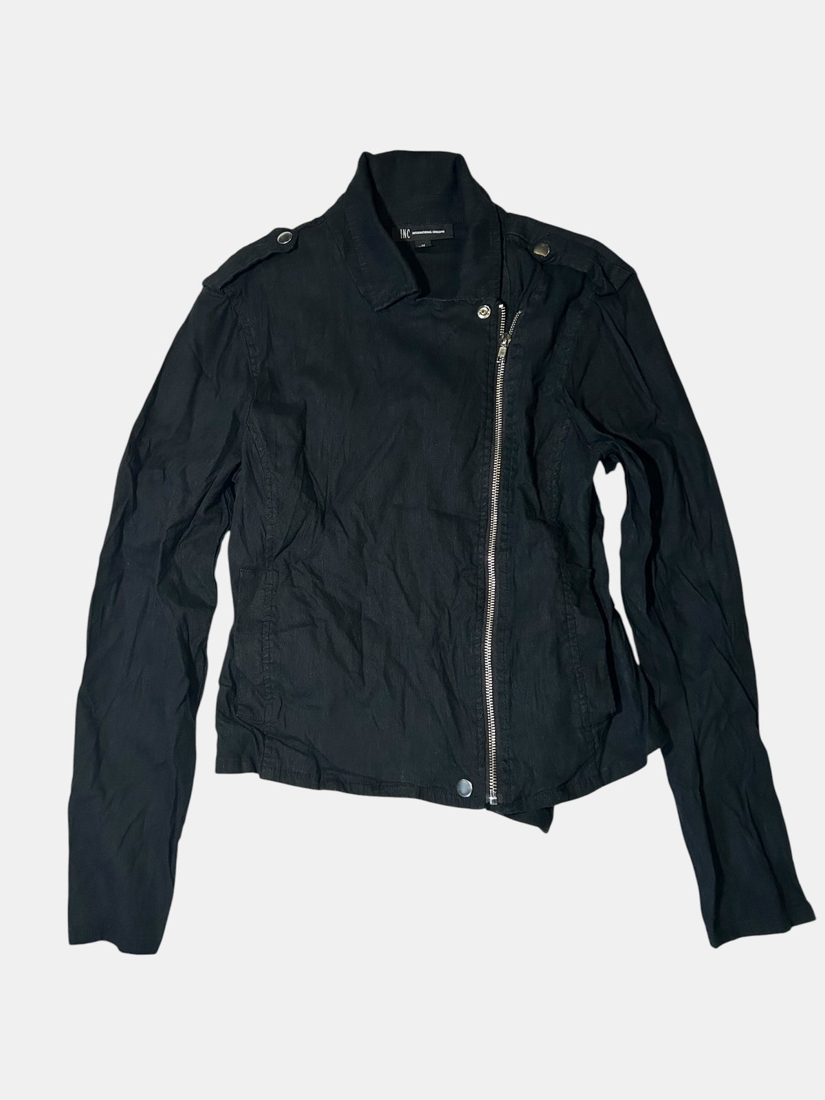 Diagonal-Zip Jacket
