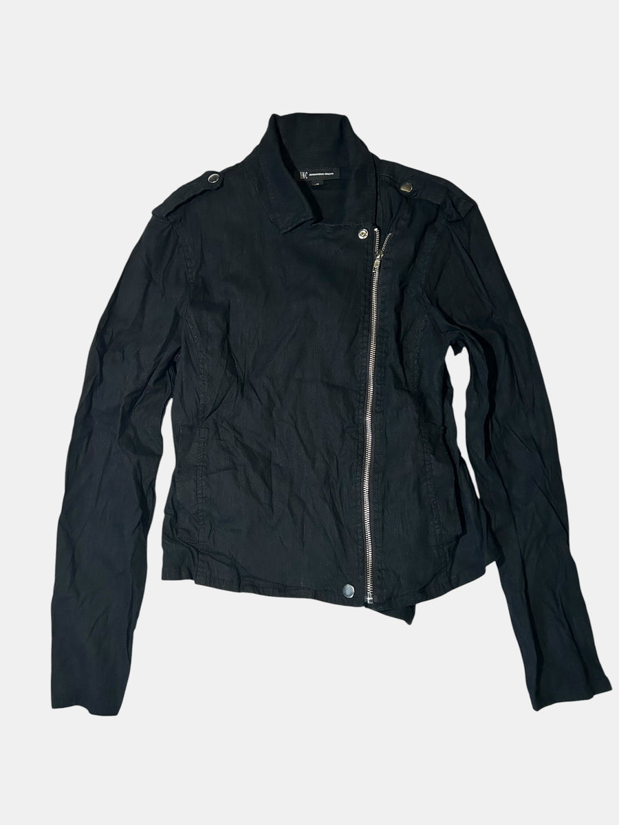 Diagonal-Zip Jacket