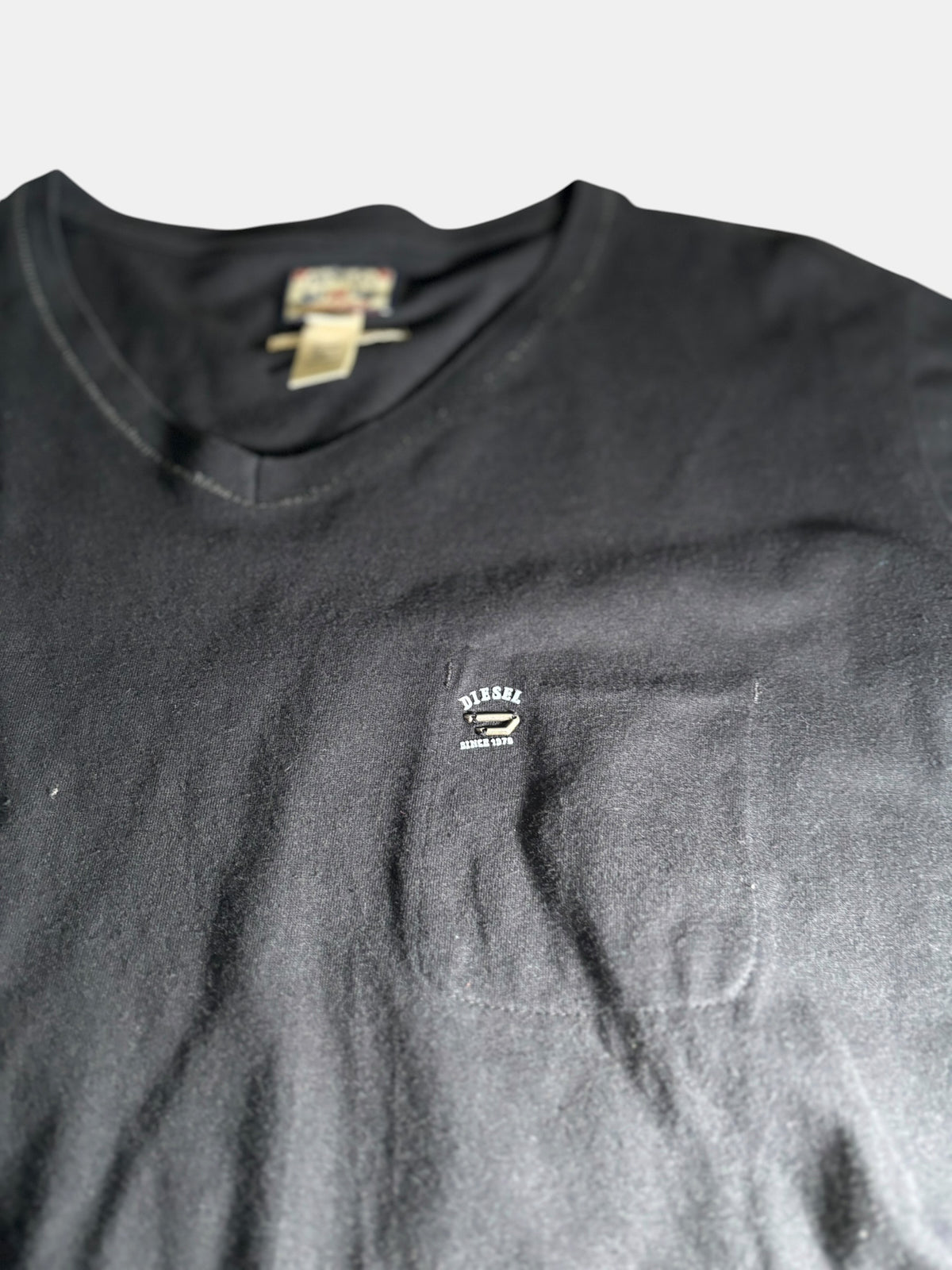 DIESEL V-Neck Pocket T-Shirt