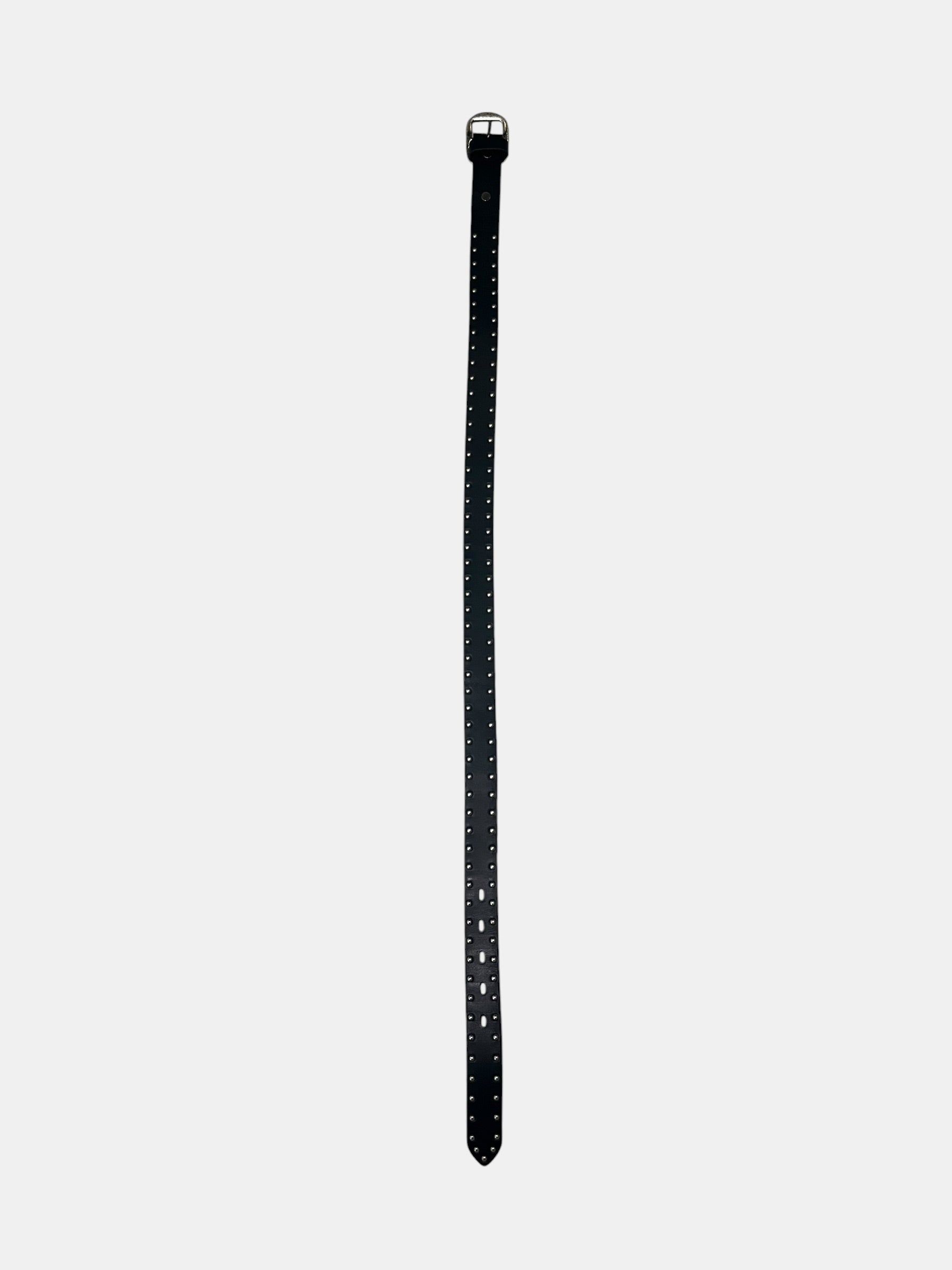 JOHN LAWRENCE SULLIVAN Studded Leather Belt