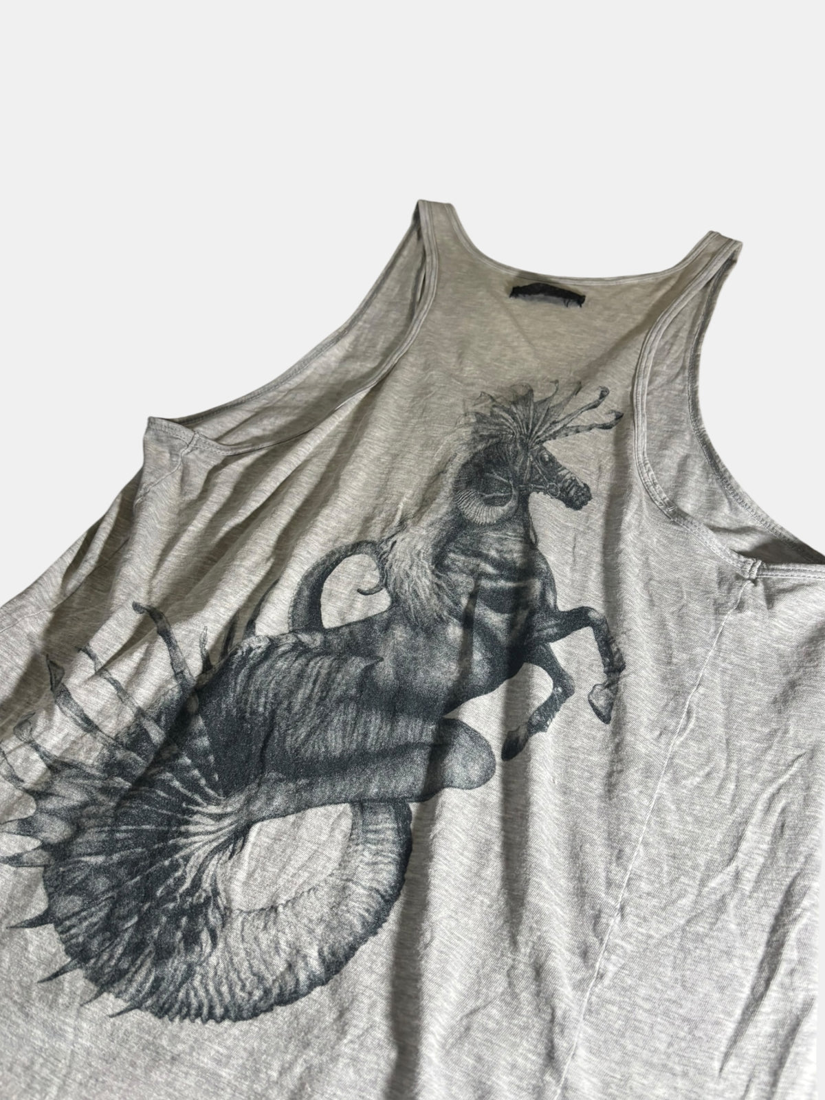 Surreal Horse Graphic Tank Top