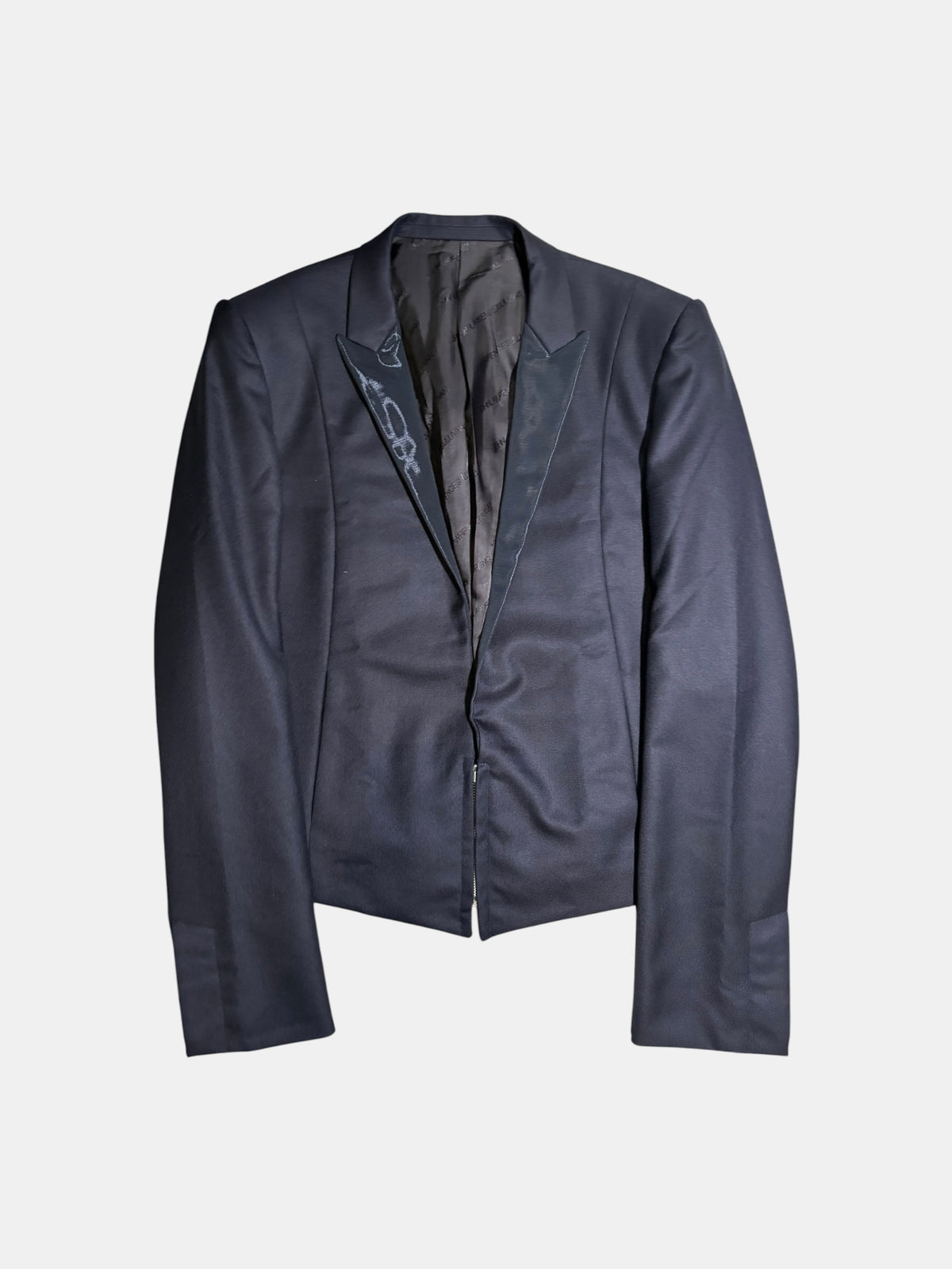 Zip-Front Tailored Jacket