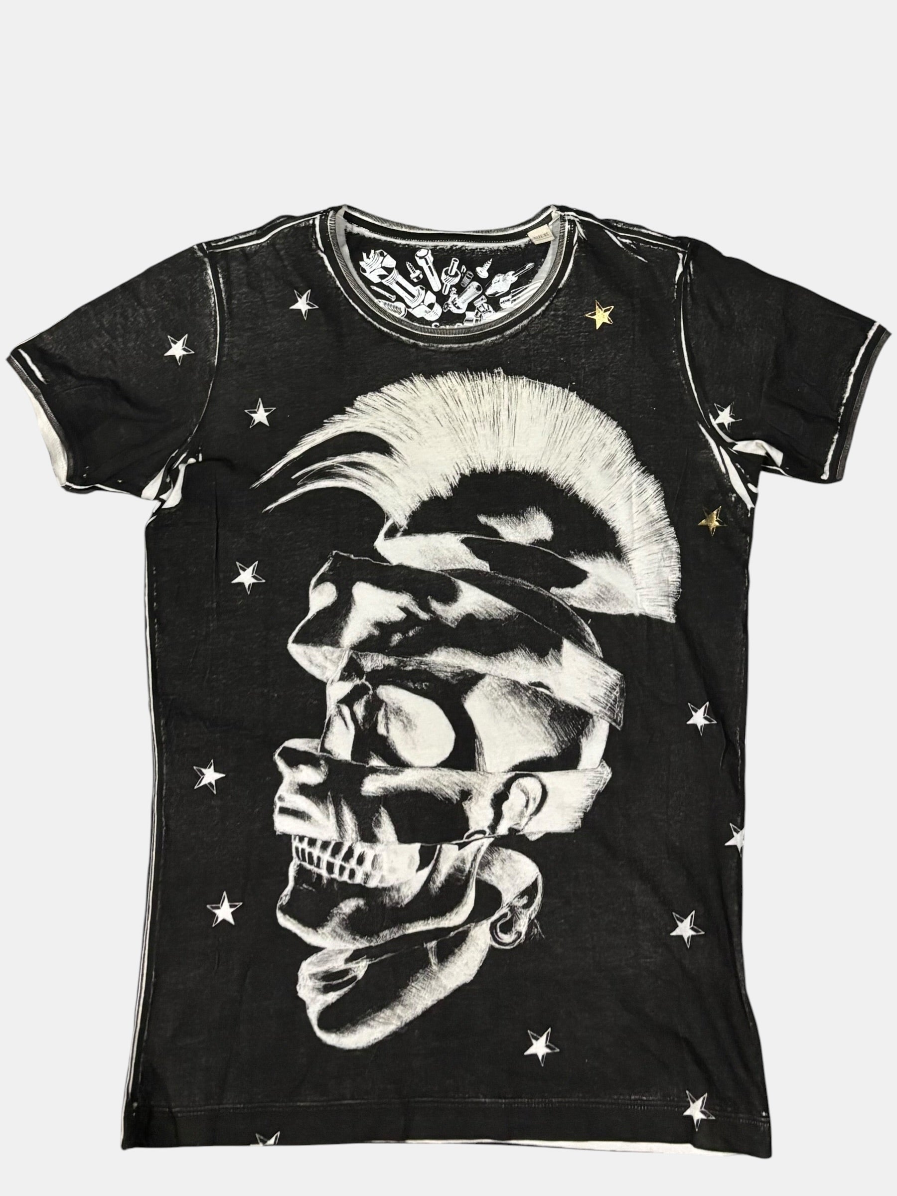 DIESEL Mohawk Skull Tee