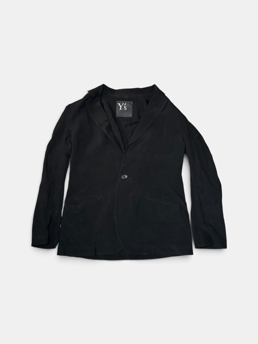 Y's One-Button Tailored Jacket