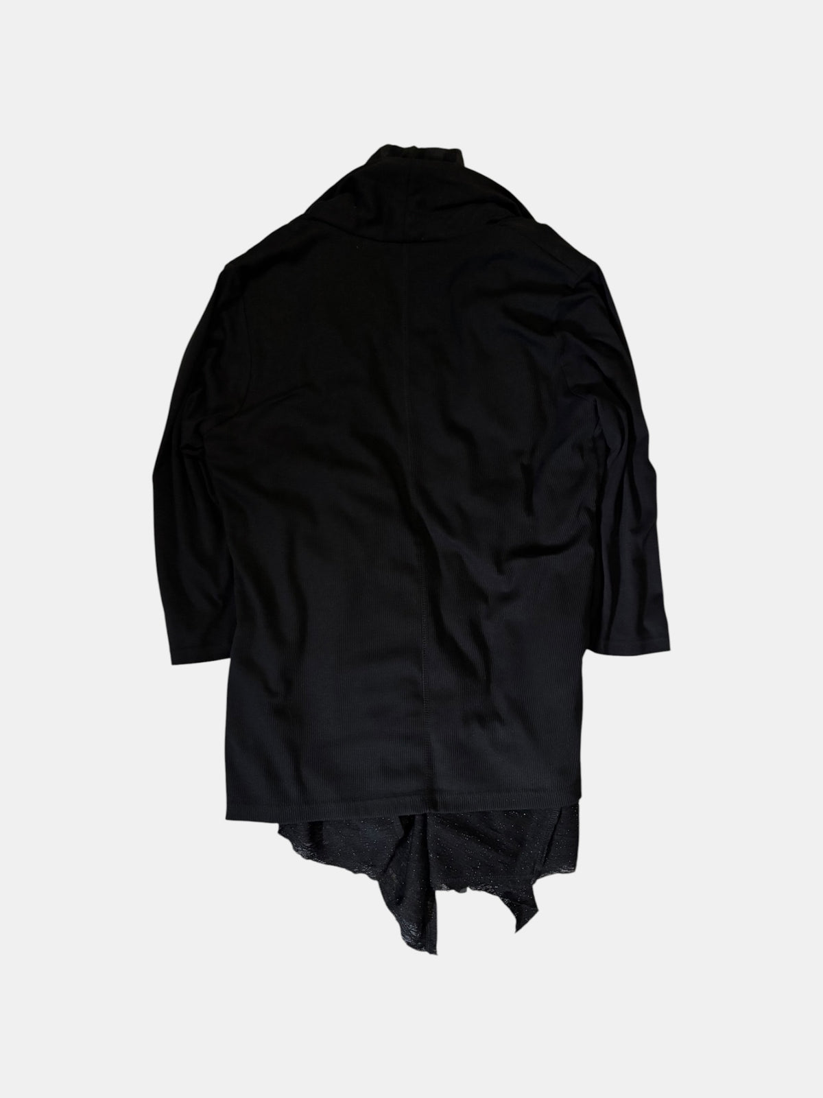 Xfrm Asymmetric Drape Layered Cardigan