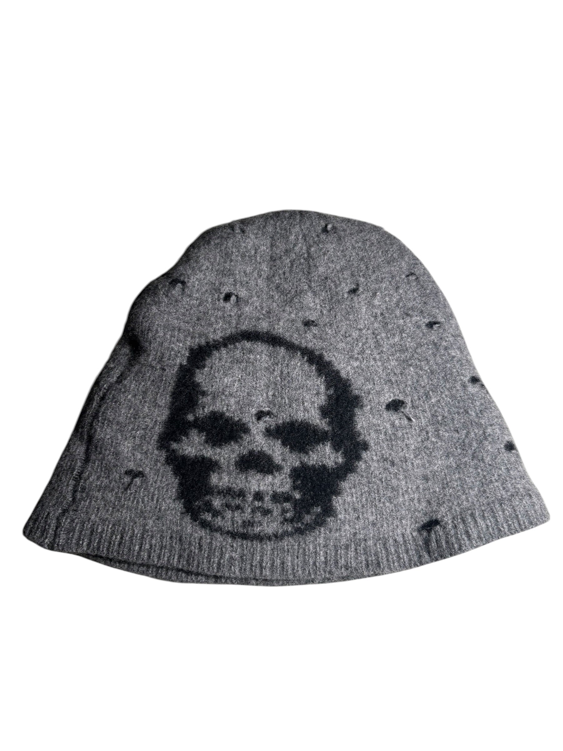 lucien pellat-finet Distressed Skull Beanie