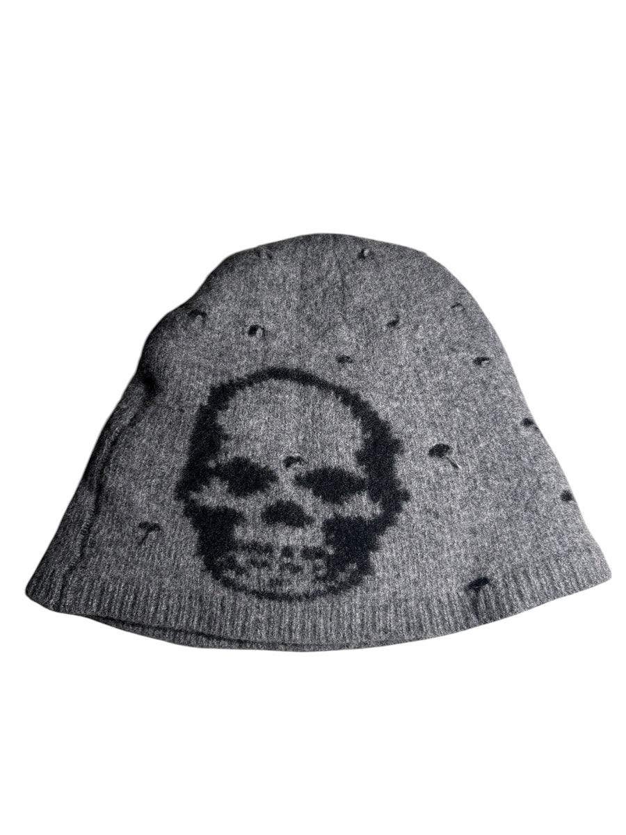lucien pellat-finet Distressed Skull Beanie