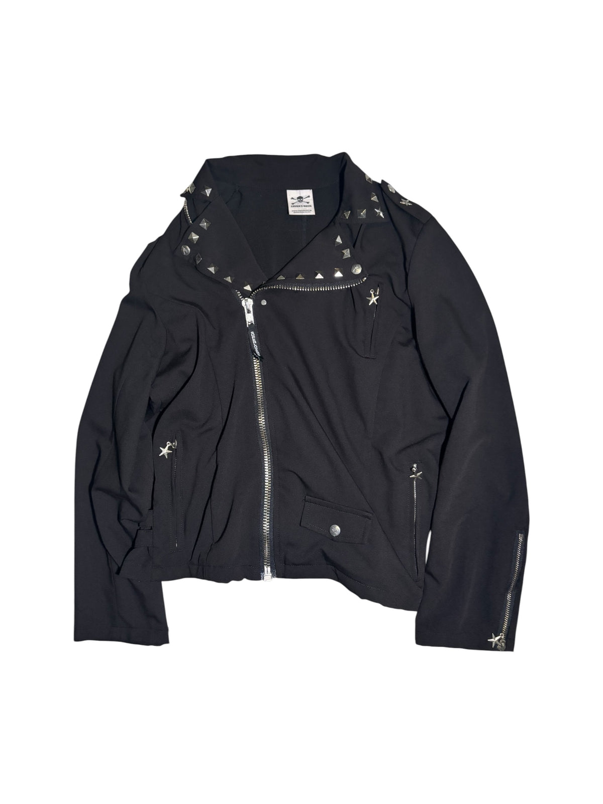LOVER'S ROCK Studded Biker Jacket