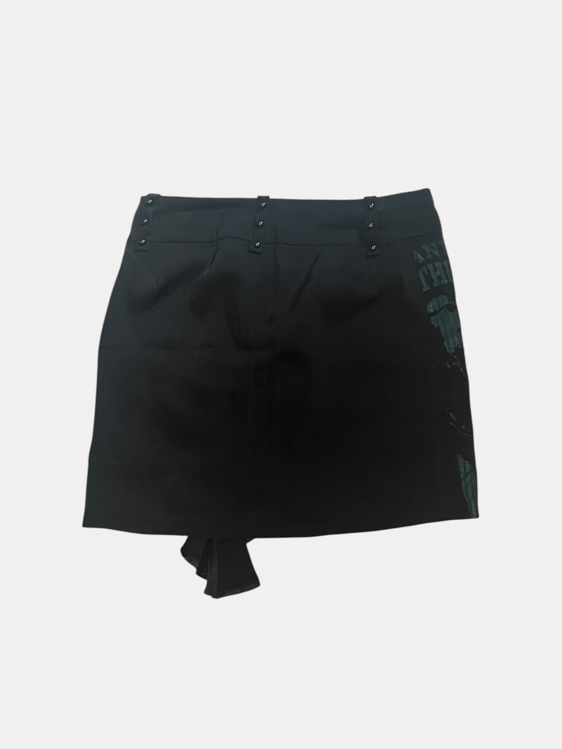 5351 POUR LES FEMMES Ruffle Mini Skirt