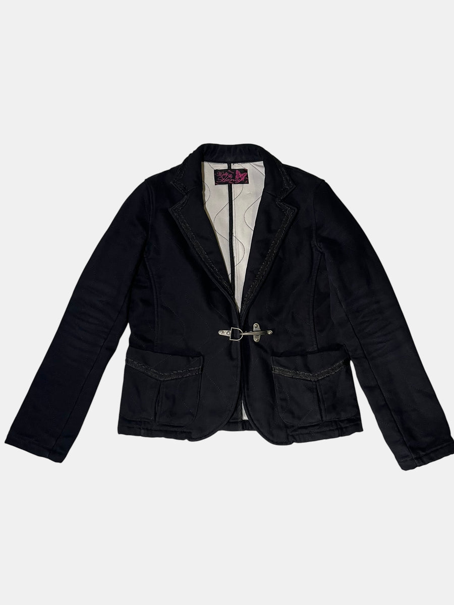 H.Jelly Lace-Trim Jacket