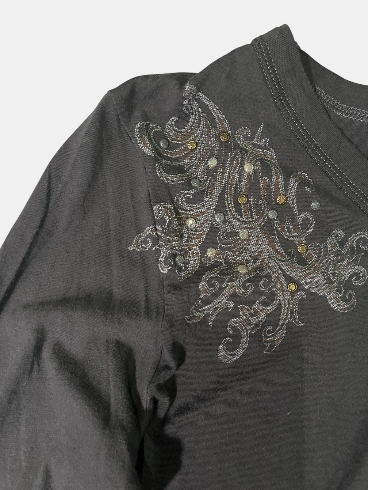 Harley-Davidson Embellished Long-Sleeve Tee