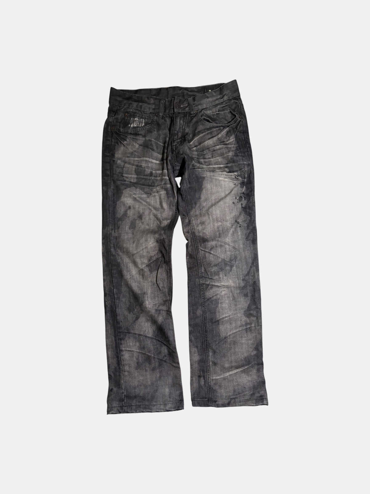 Bleach-Wash Jeans