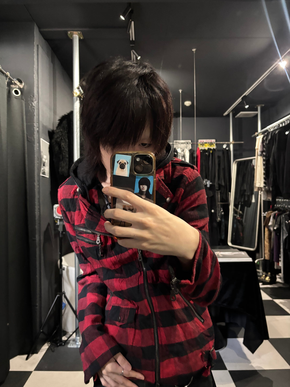 Buffalo Check Rider Jacket