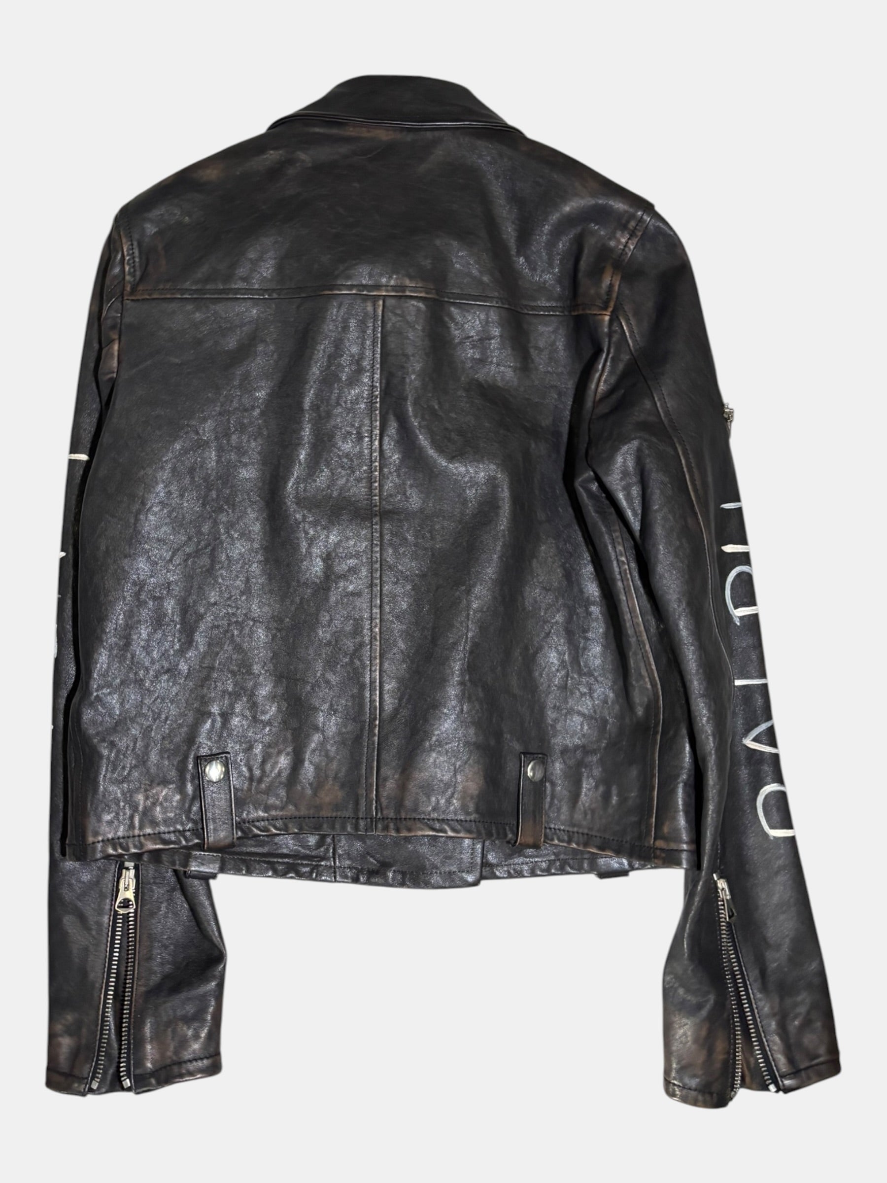 Golden Goose Leather Rider Jacket