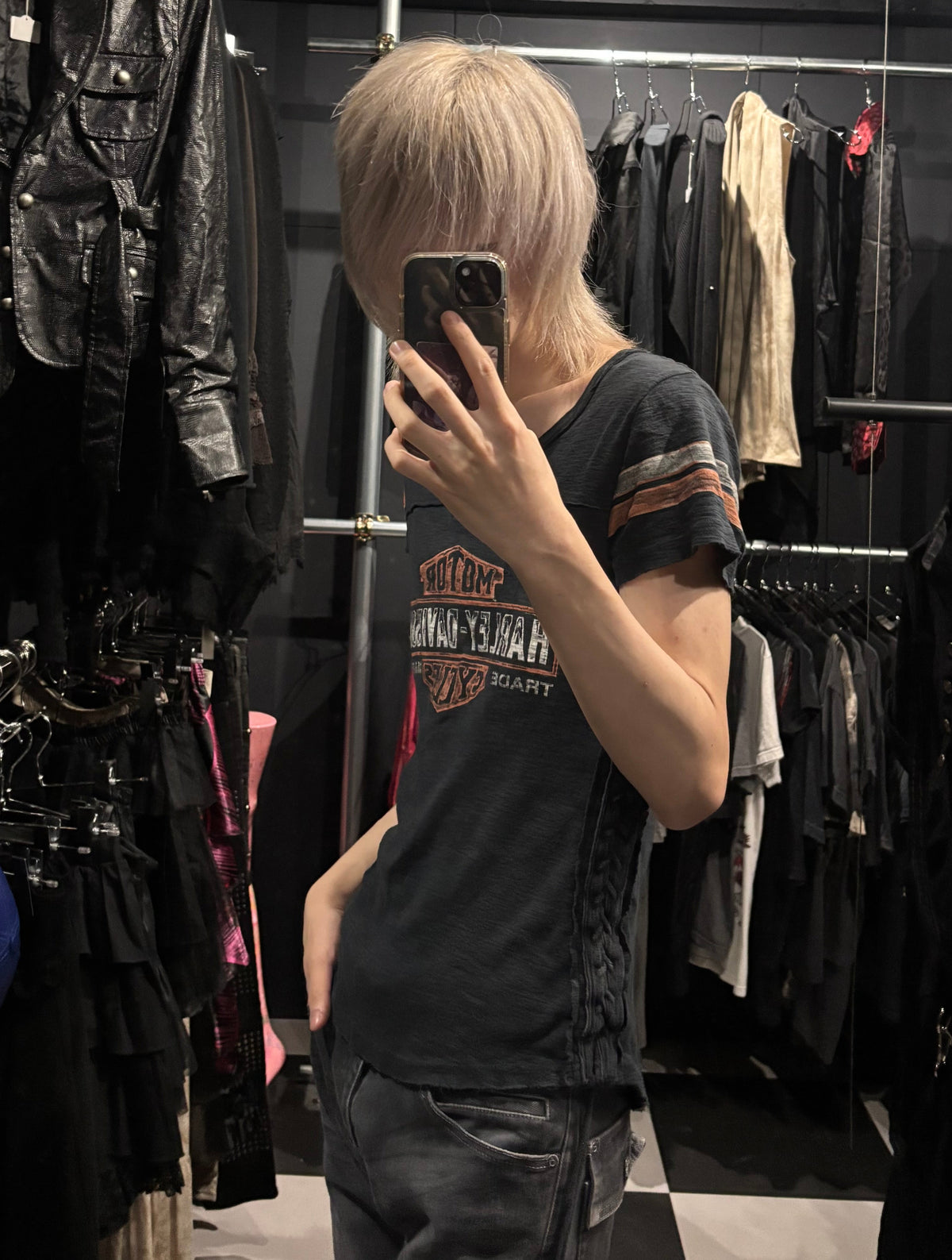 Harley-Davidson Lace-Up Tee