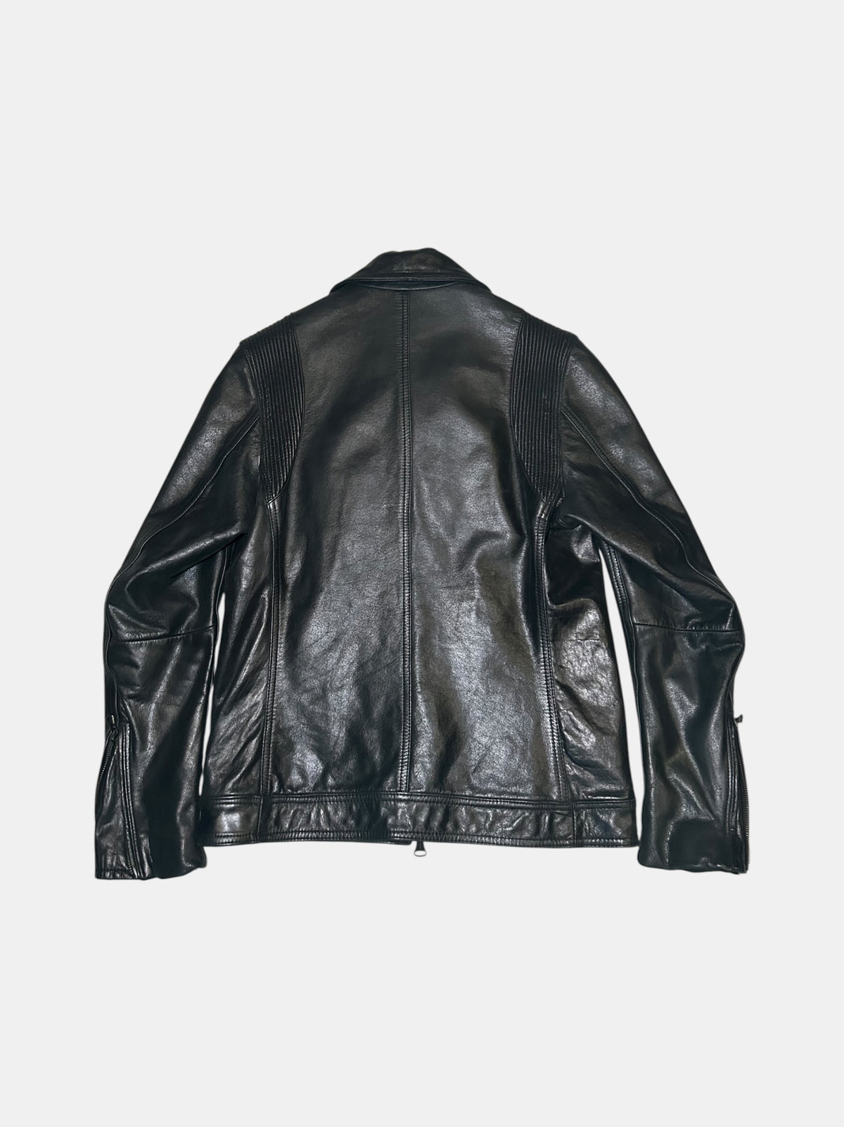 KATHARINE HAMNETT LONDON Leather Blouson