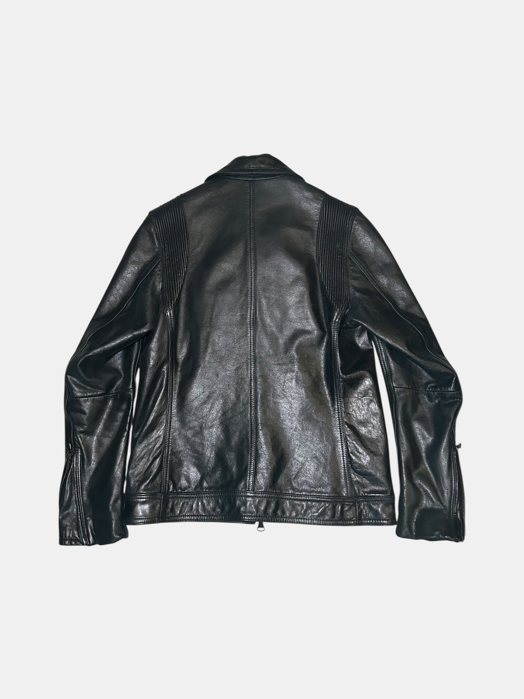 KATHARINE HAMNETT LONDON Leather Blouson