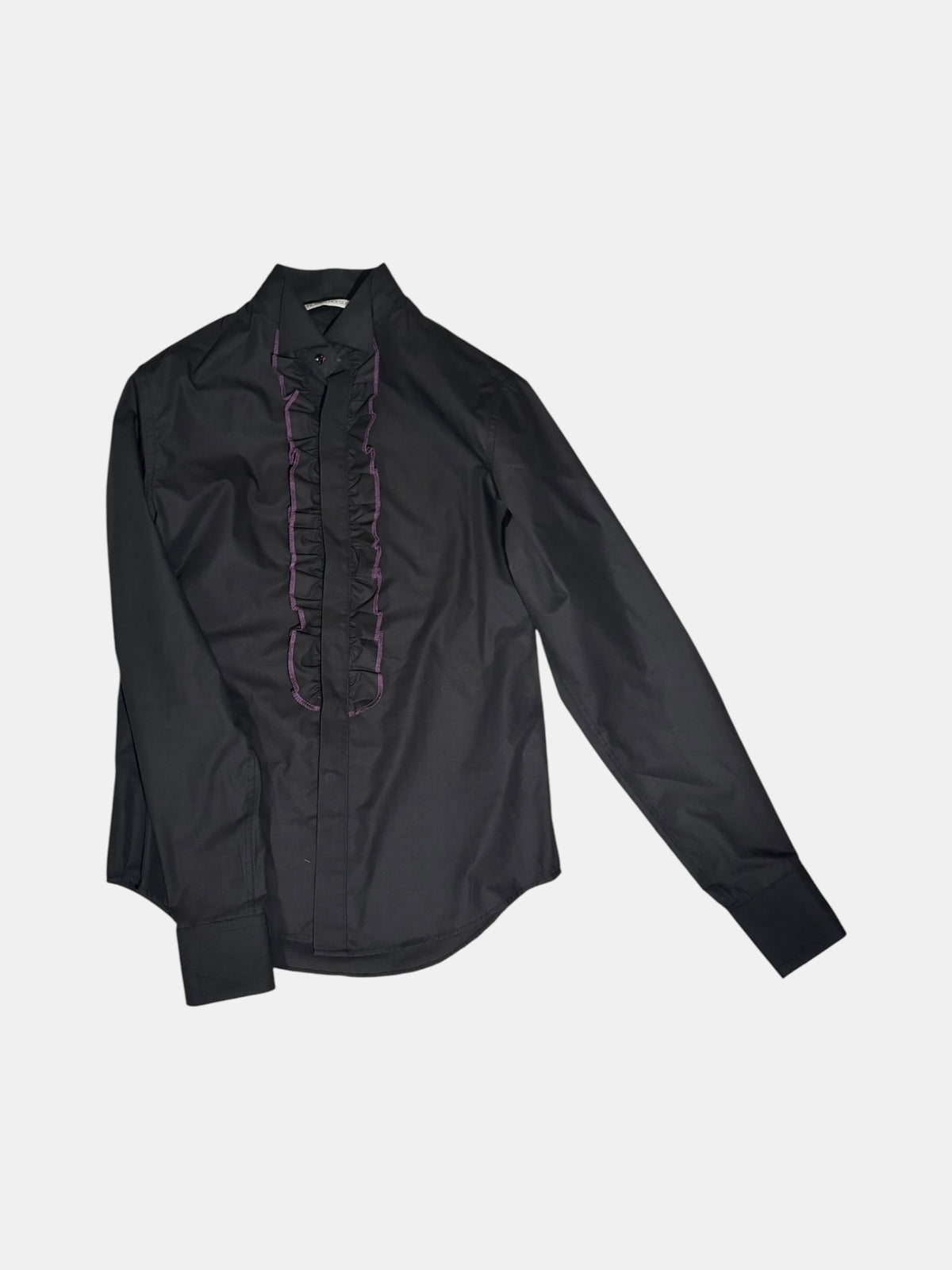 John Lawrence Sullivan Ruffle-Front Shirt