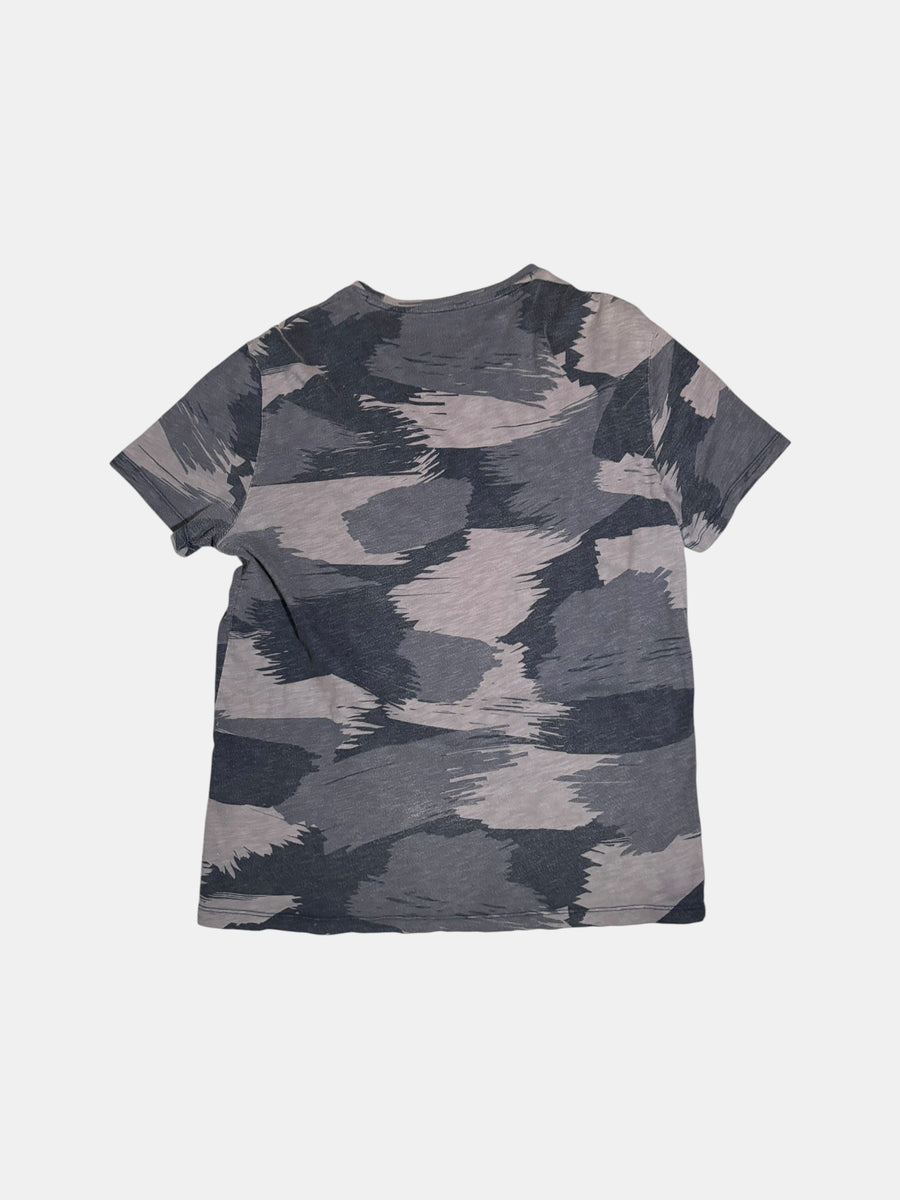 Brushstroke-Print T-Shirt