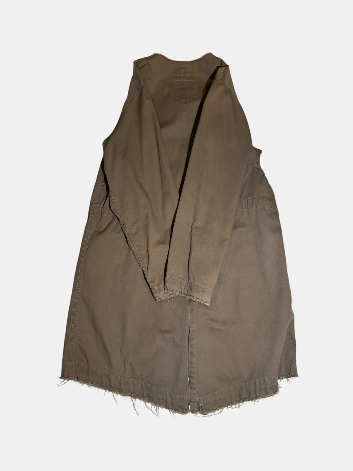 UNDERCOVER Collarless Military Coat