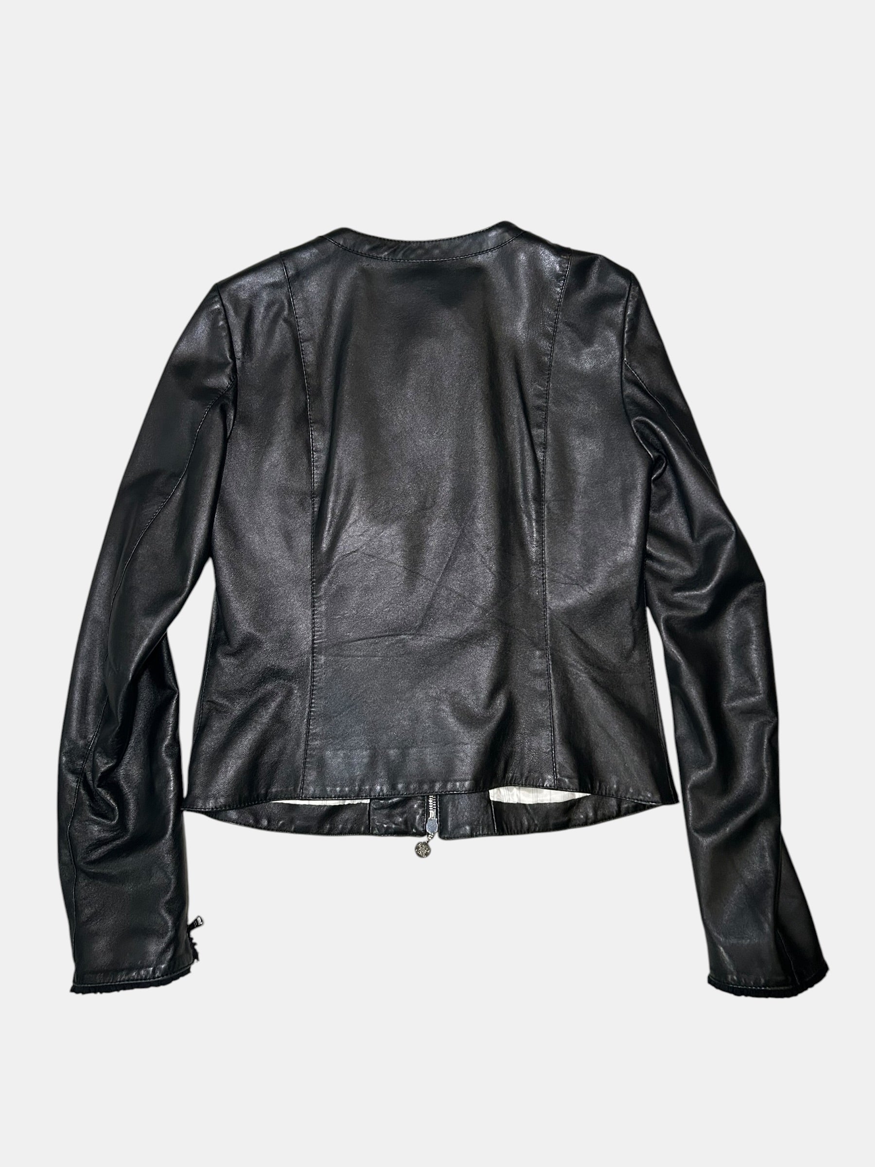 Ruffle-Trim Jacket