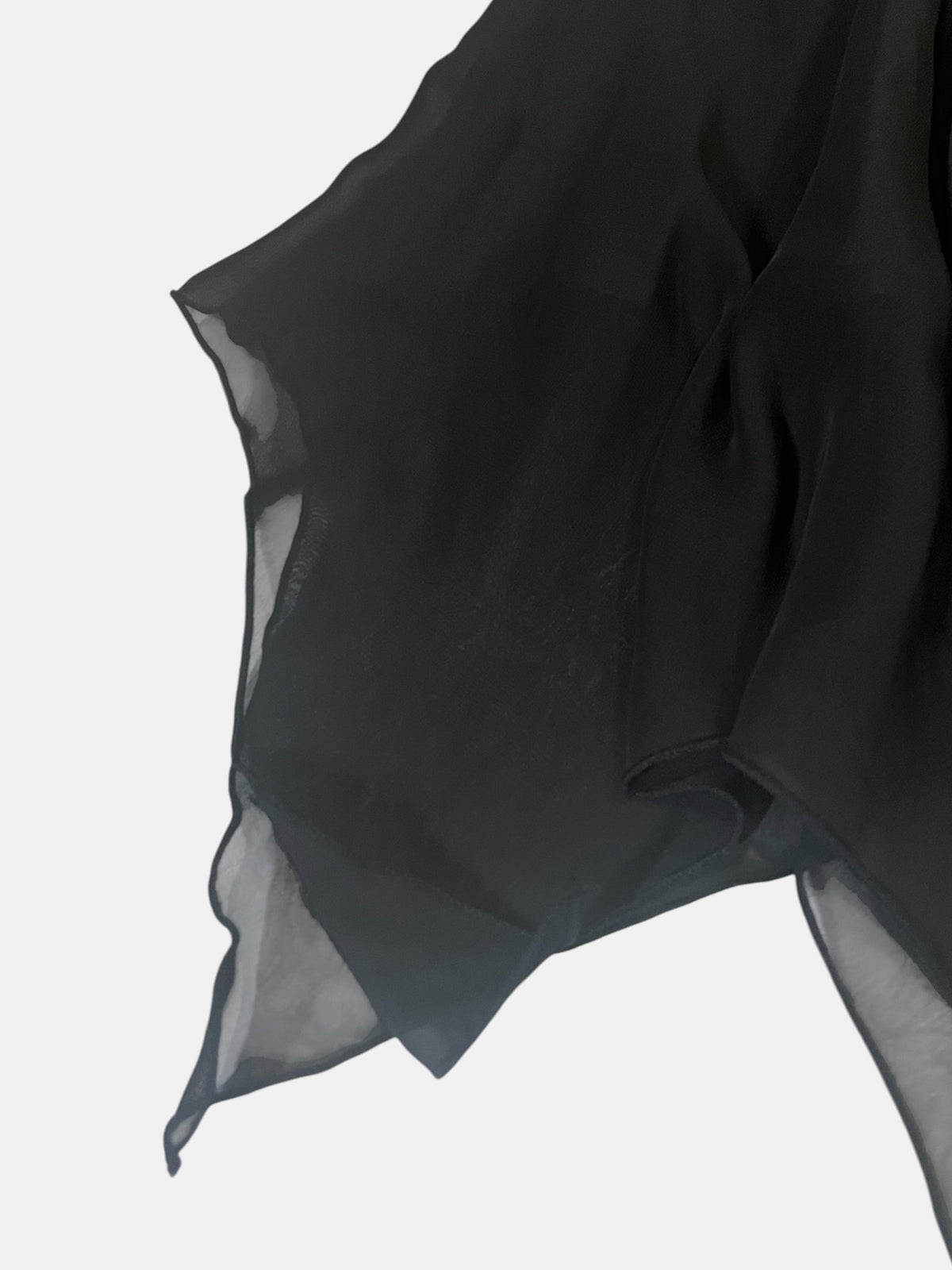 BLACK PEACE NOW Fairygoth Tiered Chiffon Skirt
