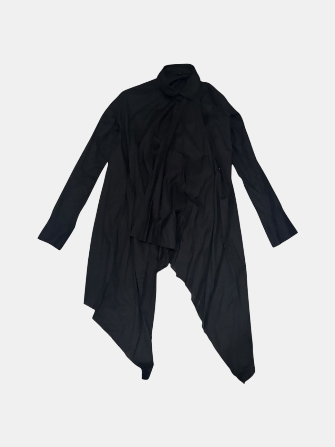GADGET GROW Draped Asymmetric Shirt
