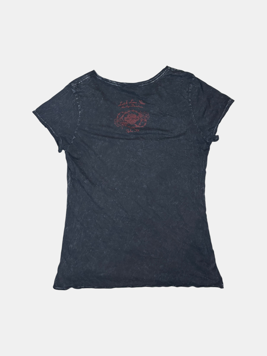 V-Neck Motorcycle T-Shirt