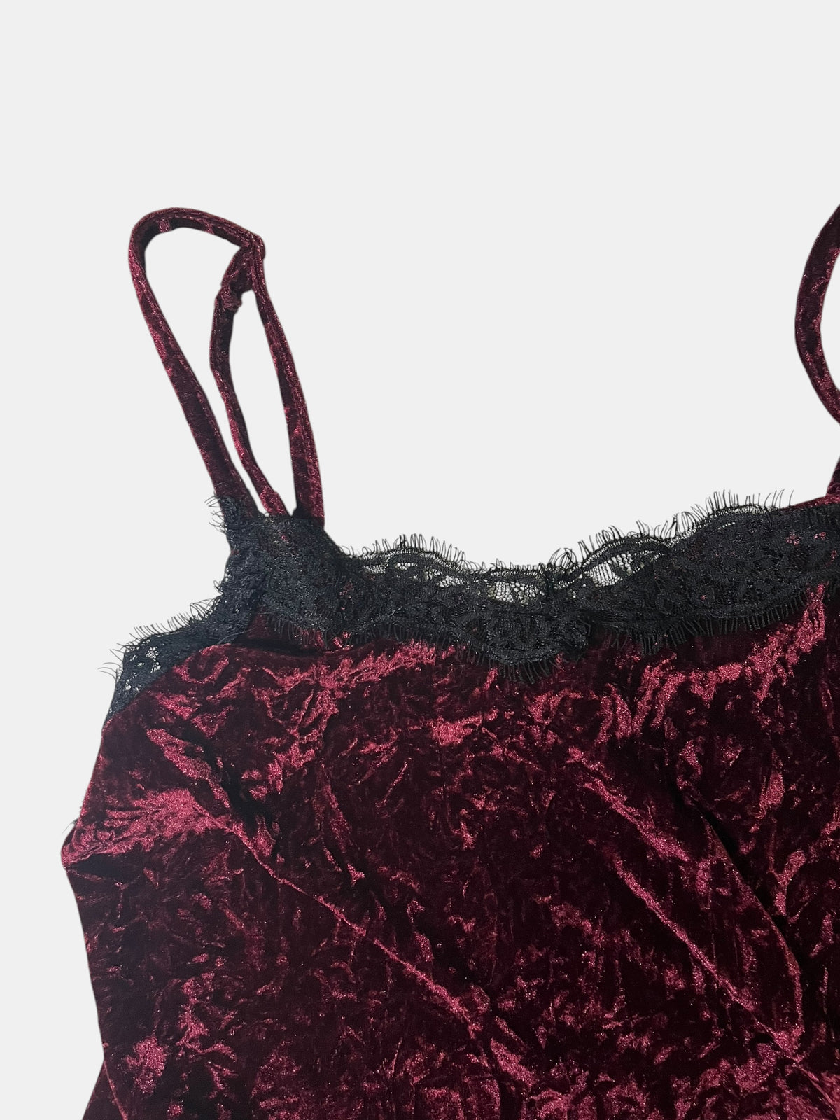 Crushed Velour Camisole