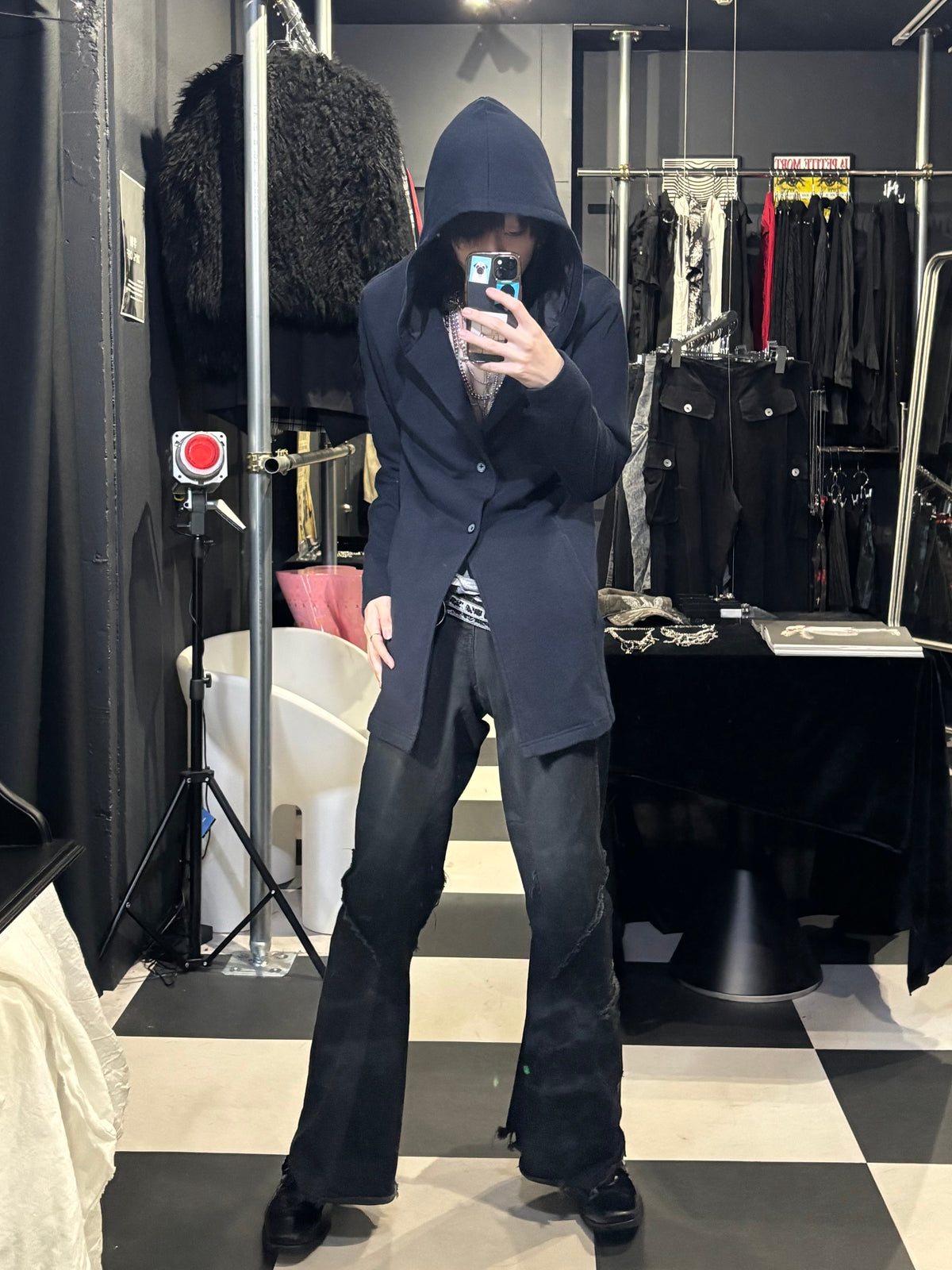 Hooded Tailored Jacket