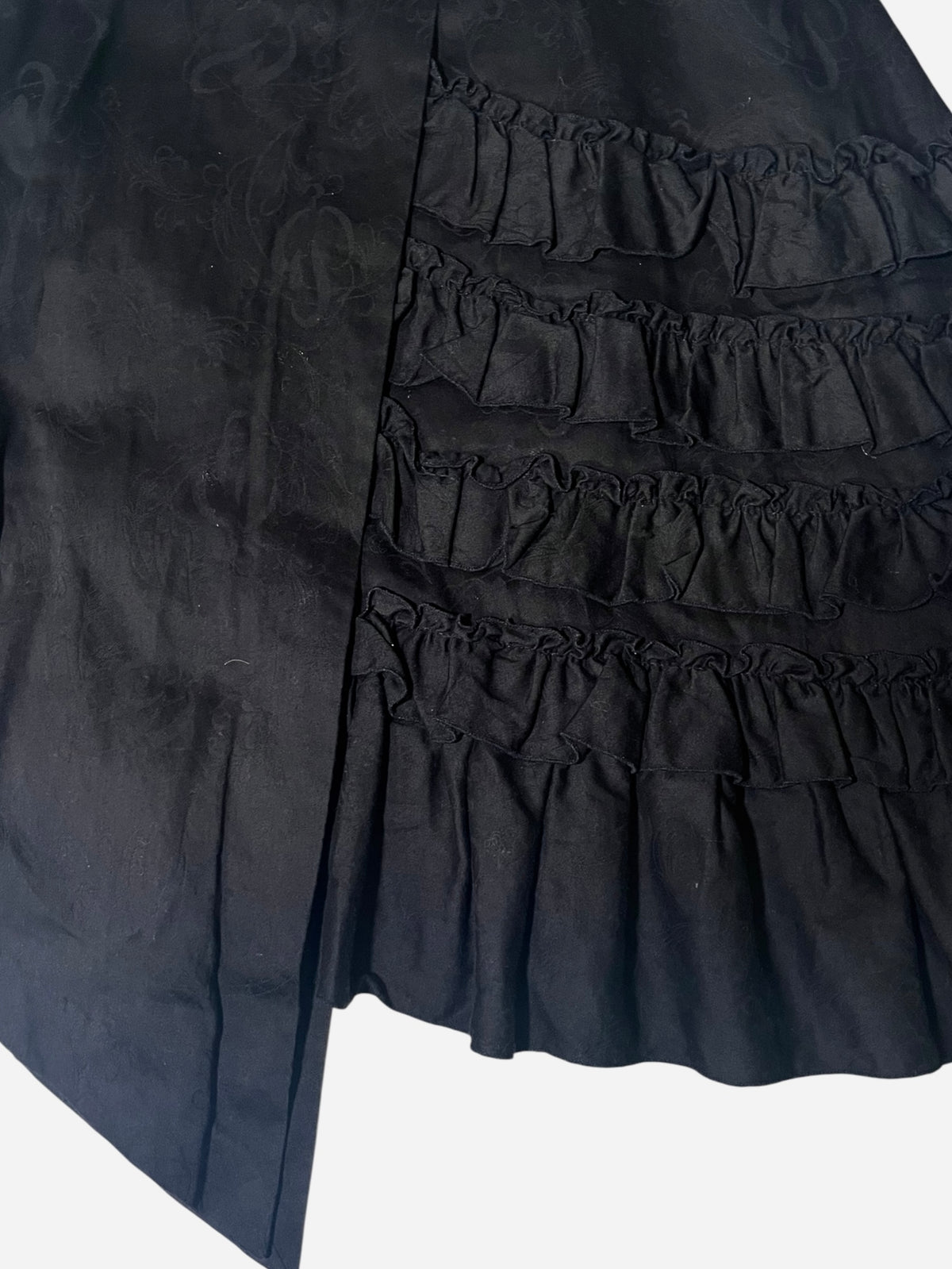 PEACE NOW Asymmetric Ruffle Skirt