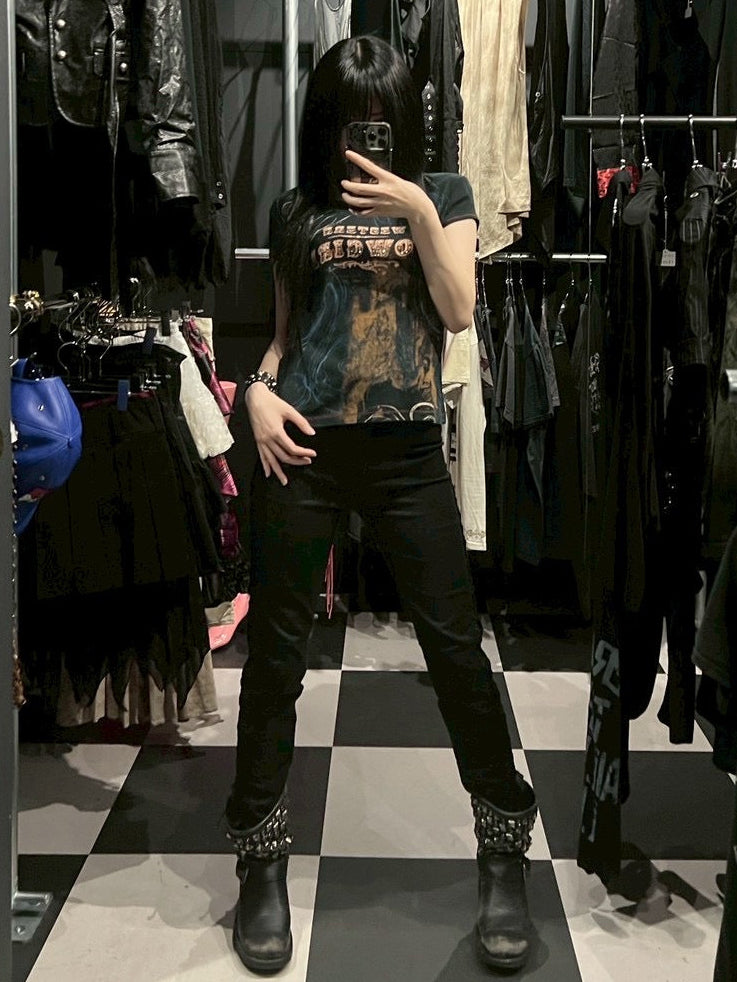 Y2K Western Cowgirl Graphic T-Shirt